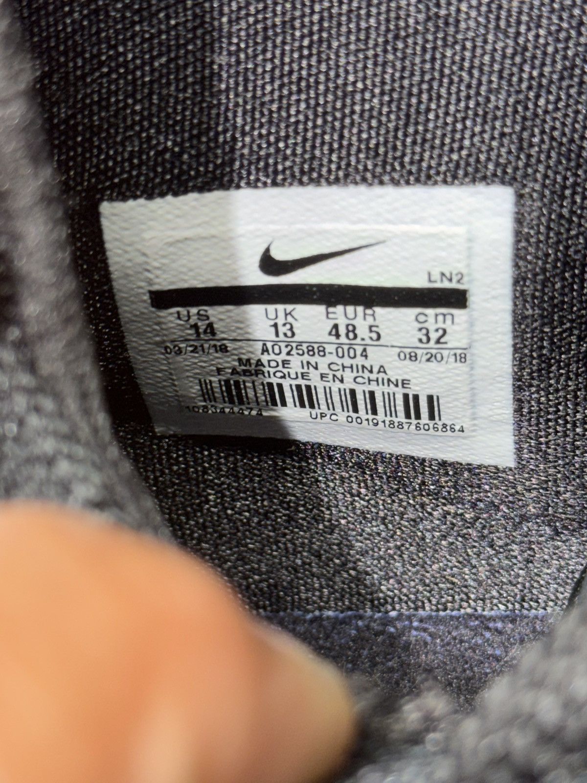 Nike Nike LeBron 16 I Promise size 14 Size US 14 / EU 47 - 10 Thumbnail