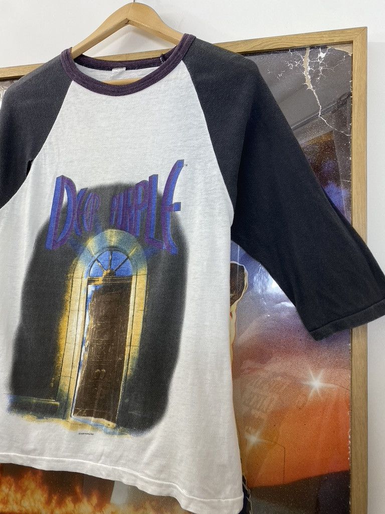Band Tees 1987 Vintage Deep Purple Raglan Band Tee Size US S / EU 44-46 / 1 - 6 Thumbnail