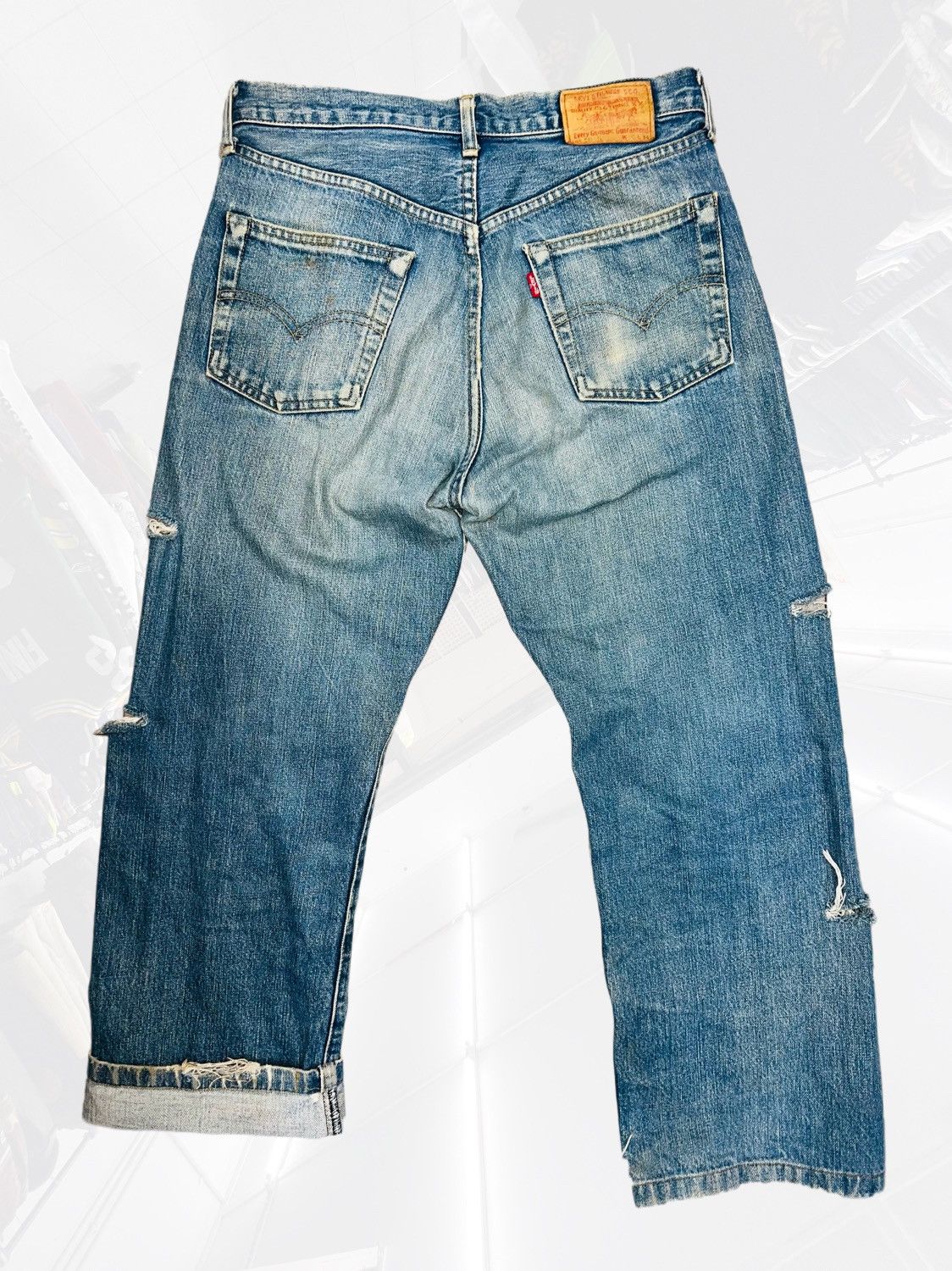 LVC × Levi's Vintage Clothing VINTAGE LEVIS LOT 503B BIG E SELVEDGE GRUNGE Size US 31 - 3 Thumbnail