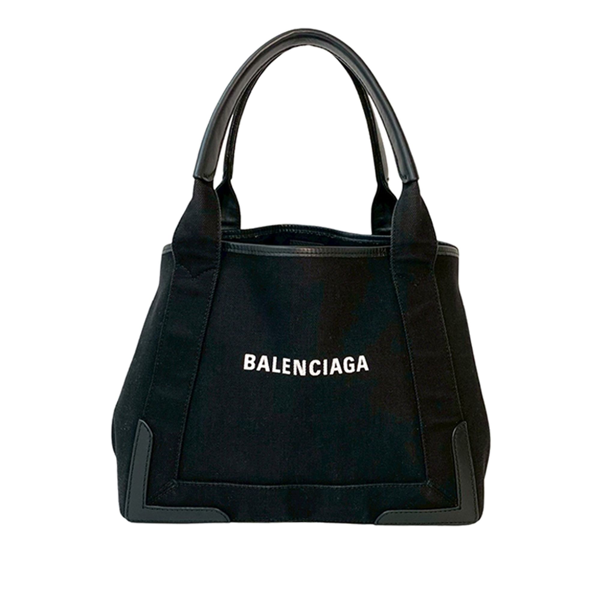 Balenciaga Balenciaga Canvas Navy Cabas Tote S Size ONE SIZE - 1 Thumbnail
