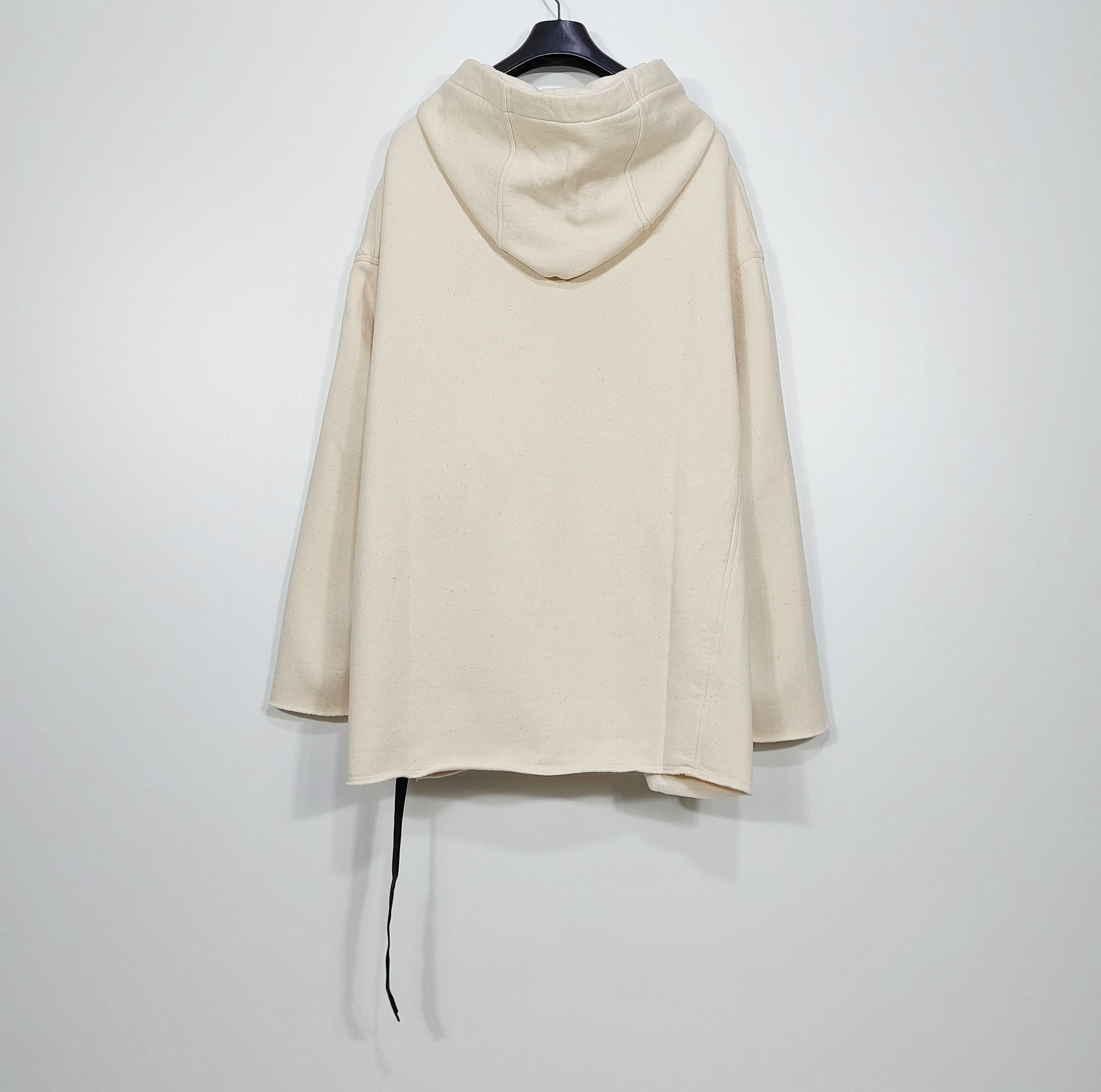 Rick Owens Drkshdw peter 'hollywood' hoodie - natural / pearl XXL Size US XXL / EU 58 / 5 - 9 Thumbnail