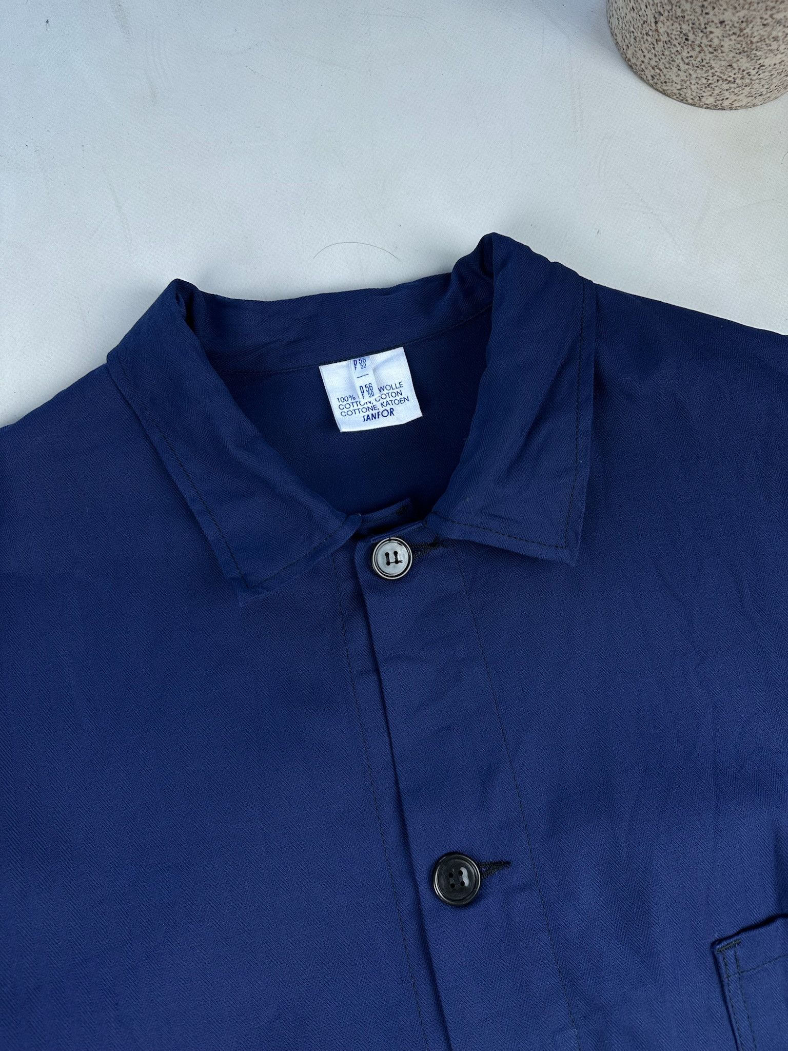 Vintage Vintage French Workwear Sanfor Jacket Size US XL / EU 56 / 4 - 3 Thumbnail