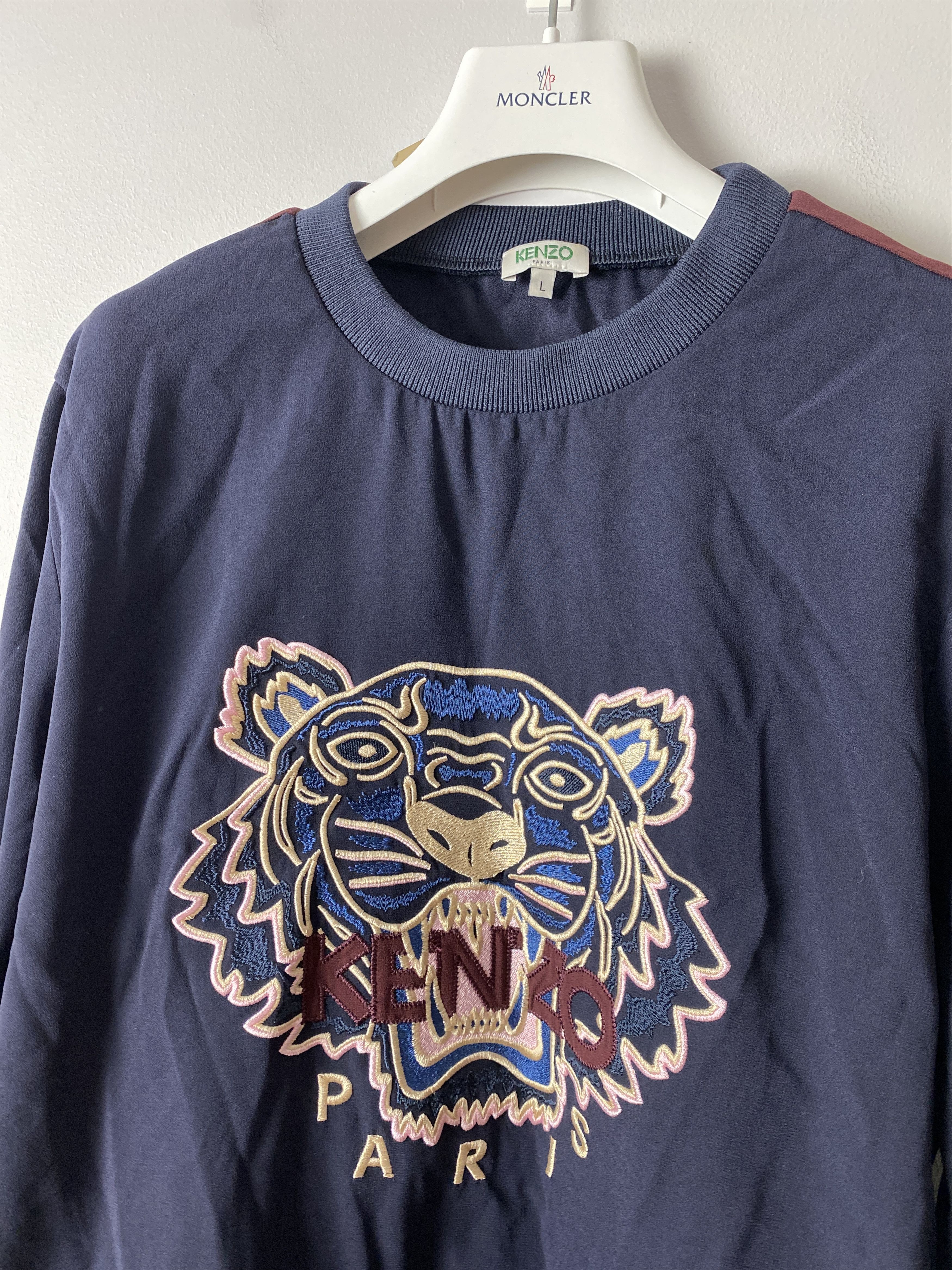 Kenzo Kenzo big logo tiger sweatshirt crewneck Size US L / EU 52-54 / 3 - 2 Thumbnail