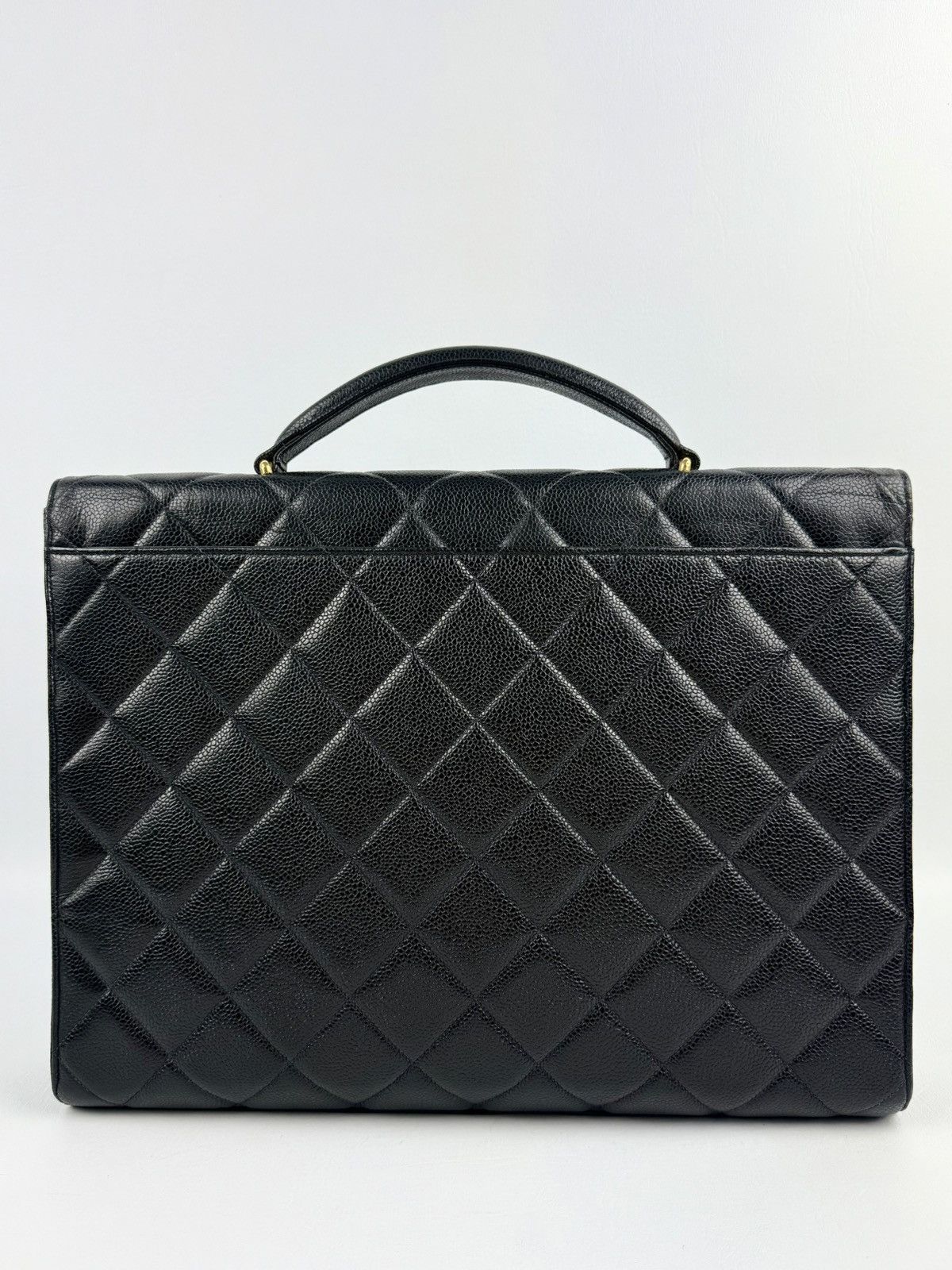 Chanel Chanel - 91/94 - Caviar - Jumbo - Portfolio - Briefcase Size ONE SIZE - 12 Thumbnail