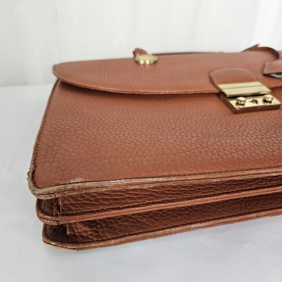 Dooney & Bourke Vintage Dooney & Bourke camel brown leather folio briefcase Size ONE SIZE - 2 Thumbnail