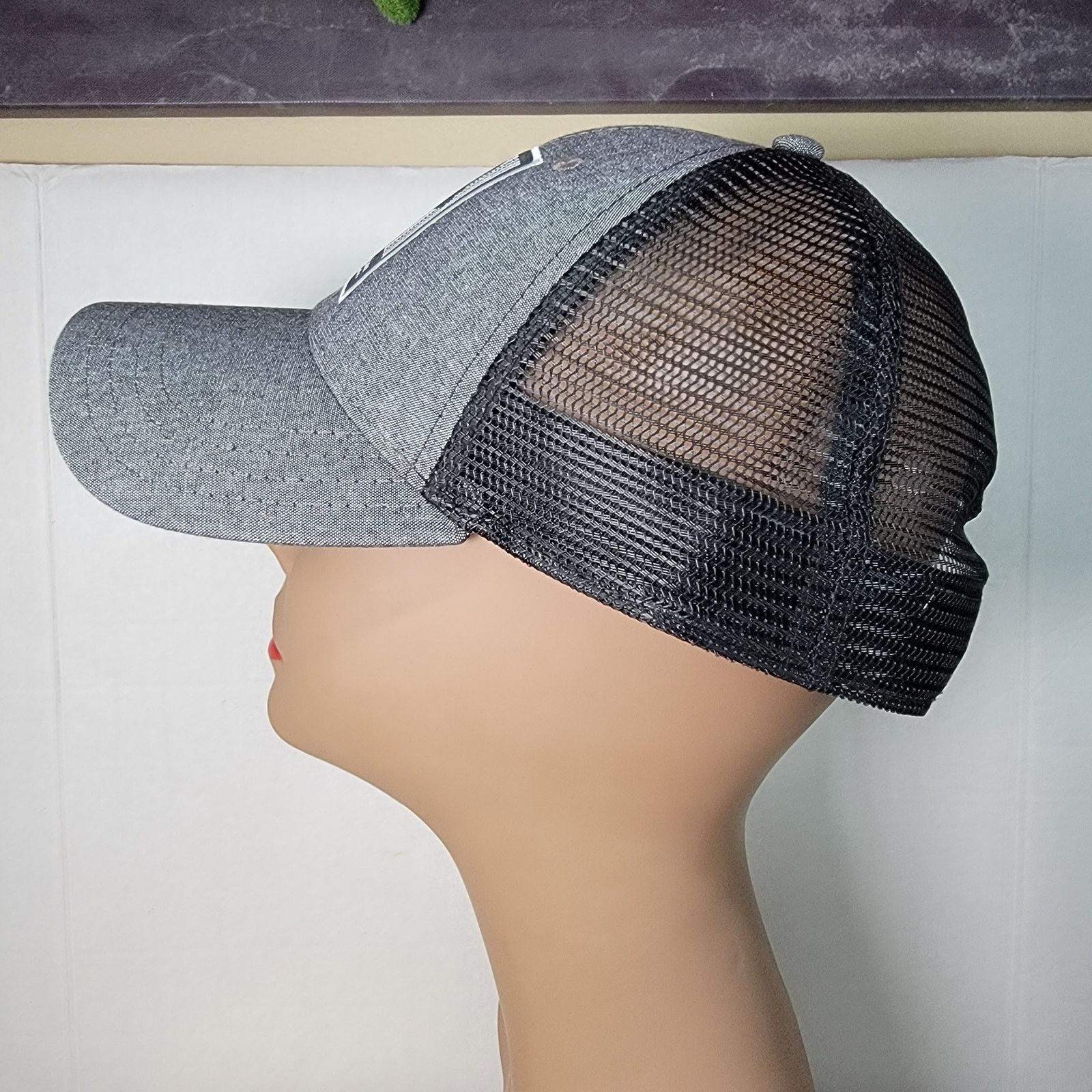 Other Foundation Brewing Company Grey Black Snap Back Trucker Hat Size ONE SIZE - 7 Thumbnail