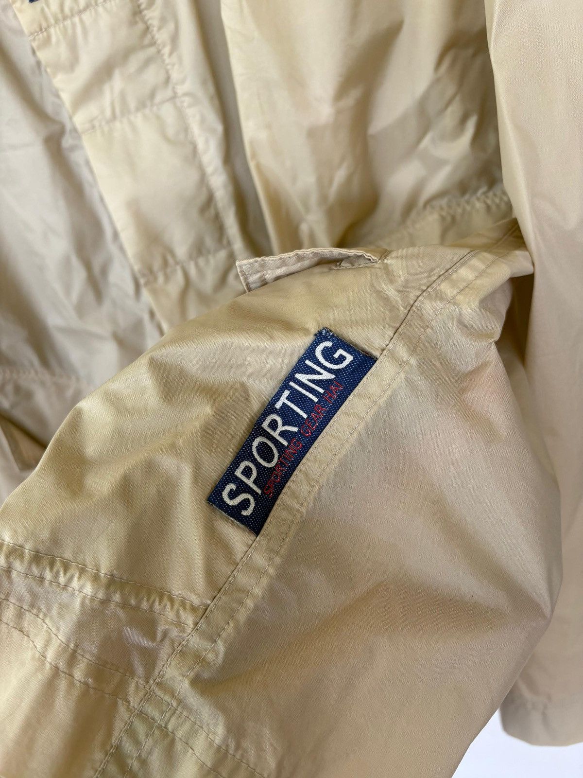 Issey Miyake Vintage Hai Sporting Gear Issey Miyake Nylon Jacket Be Happy Size US M / EU 48-50 / 2 - 14 Thumbnail