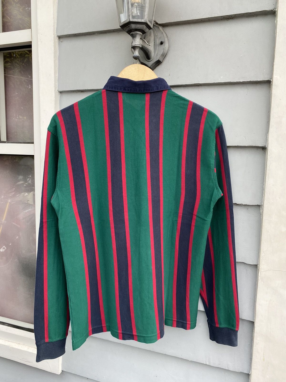Lacoste MADE IN FRANCE Vintage Lacoste Preppy Striped Rugby Polo Size US M / EU 48-50 / 2 - 10 Thumbnail