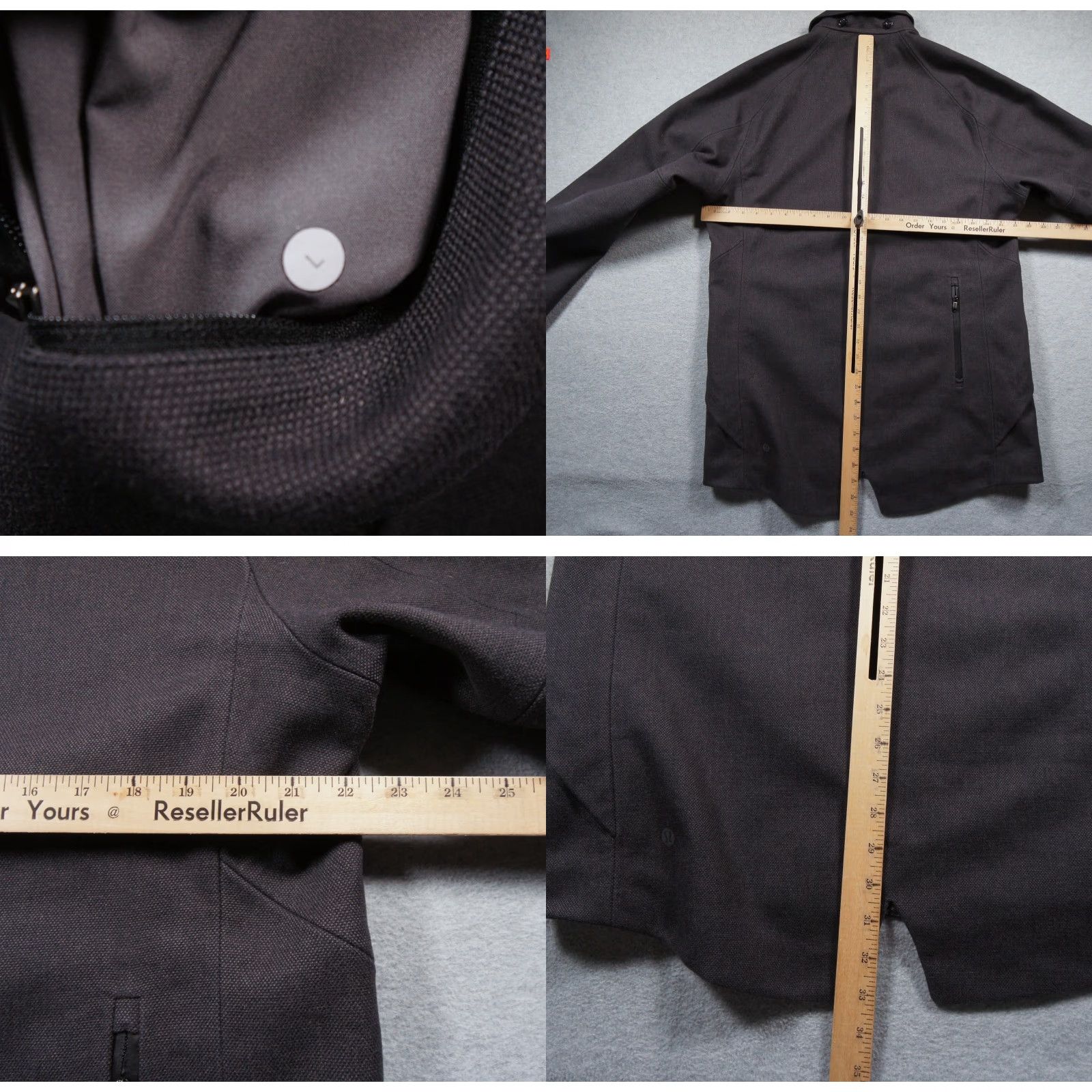 Lululemon Lululemon Coat Mens Large Gray Full Zip Jacket Outdoors Collared Adult Casual Size US L / EU 52-54 / 3 - 8 Thumbnail