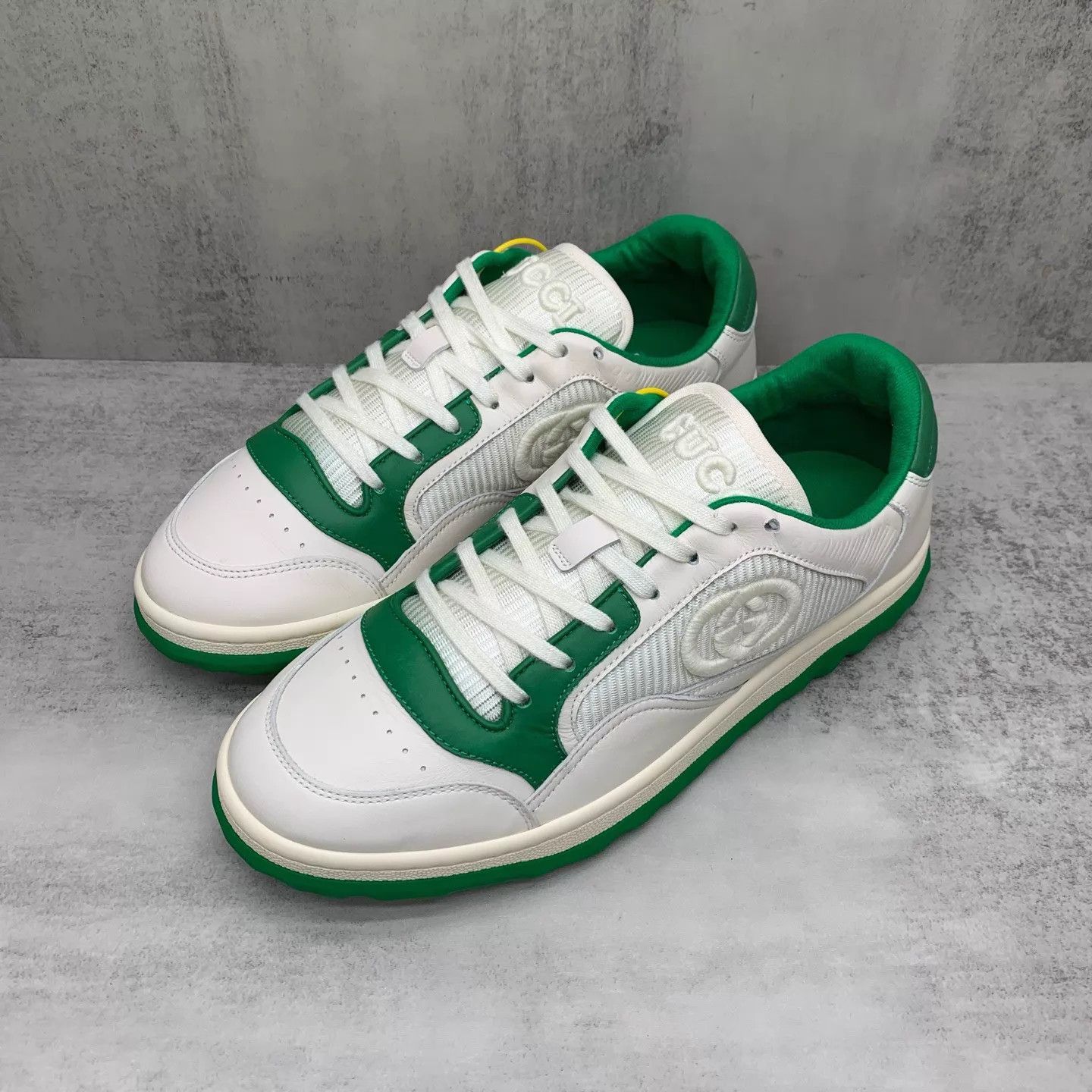 Gucci Gucci MAC80 green vintage sneaker size 42 98 new Size US 9 / EU 42 - 1 Thumbnail