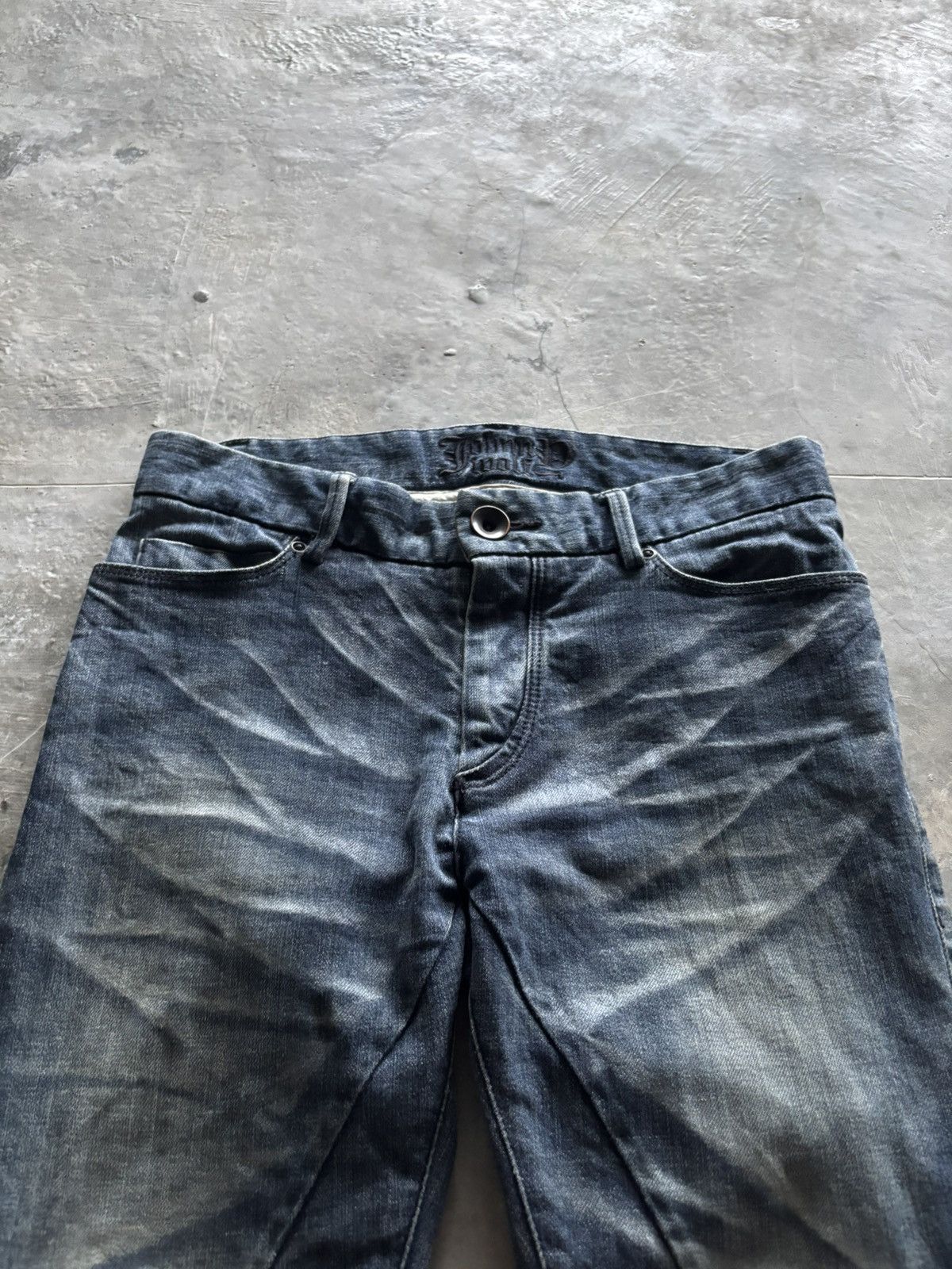 Japanese Brand johnny wolf tiger stripe design japanese zipper skinny flare Size US 30 / EU 46 - 3 Thumbnail
