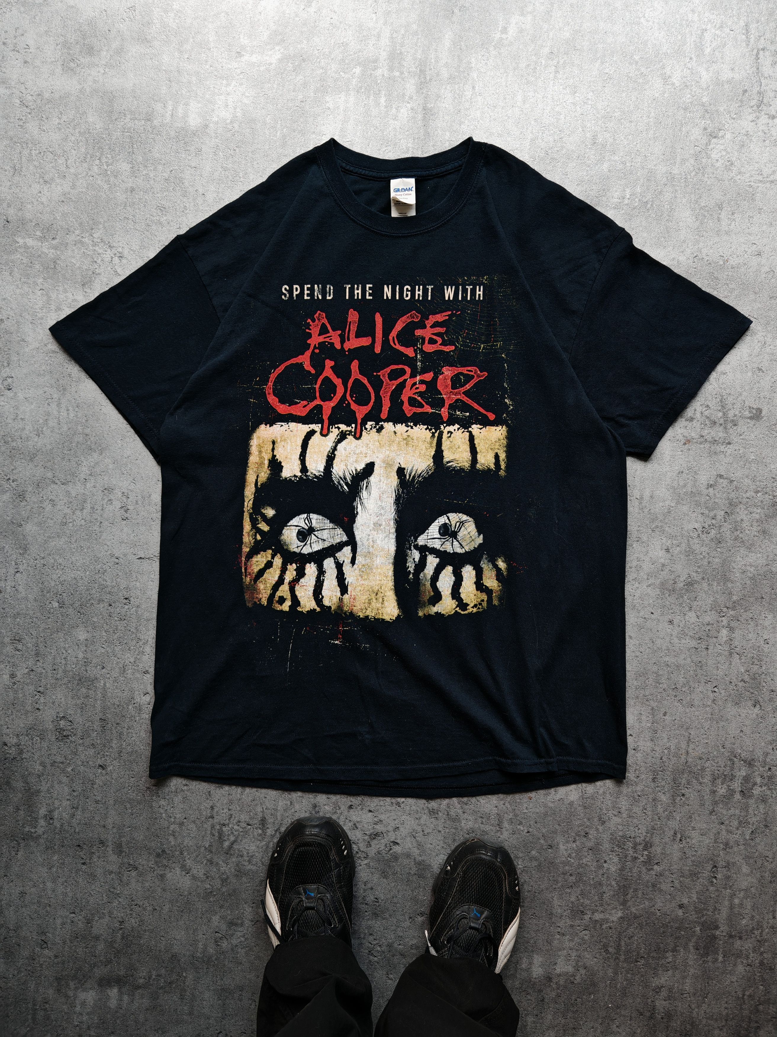 Gildan Alice Cooper Gildan SWAG Y2K Merch Opium Size US XL / EU 56 / 4 - 1 Thumbnail