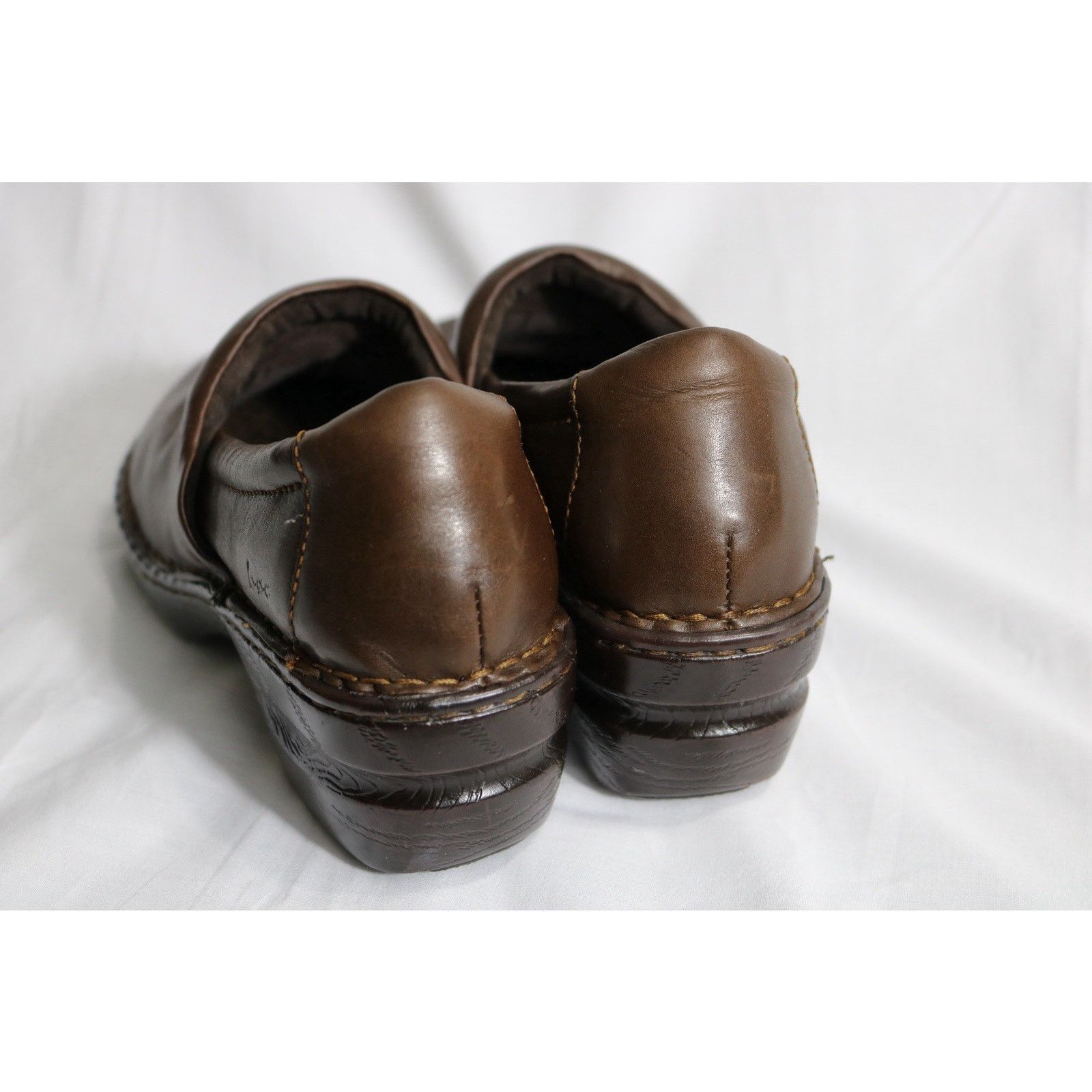 Boc US 9.5M BØC Peggy Clogs Leather Mule Women Slip-on Shoes Size US 9.5 / IT 39.5 - 6 Thumbnail