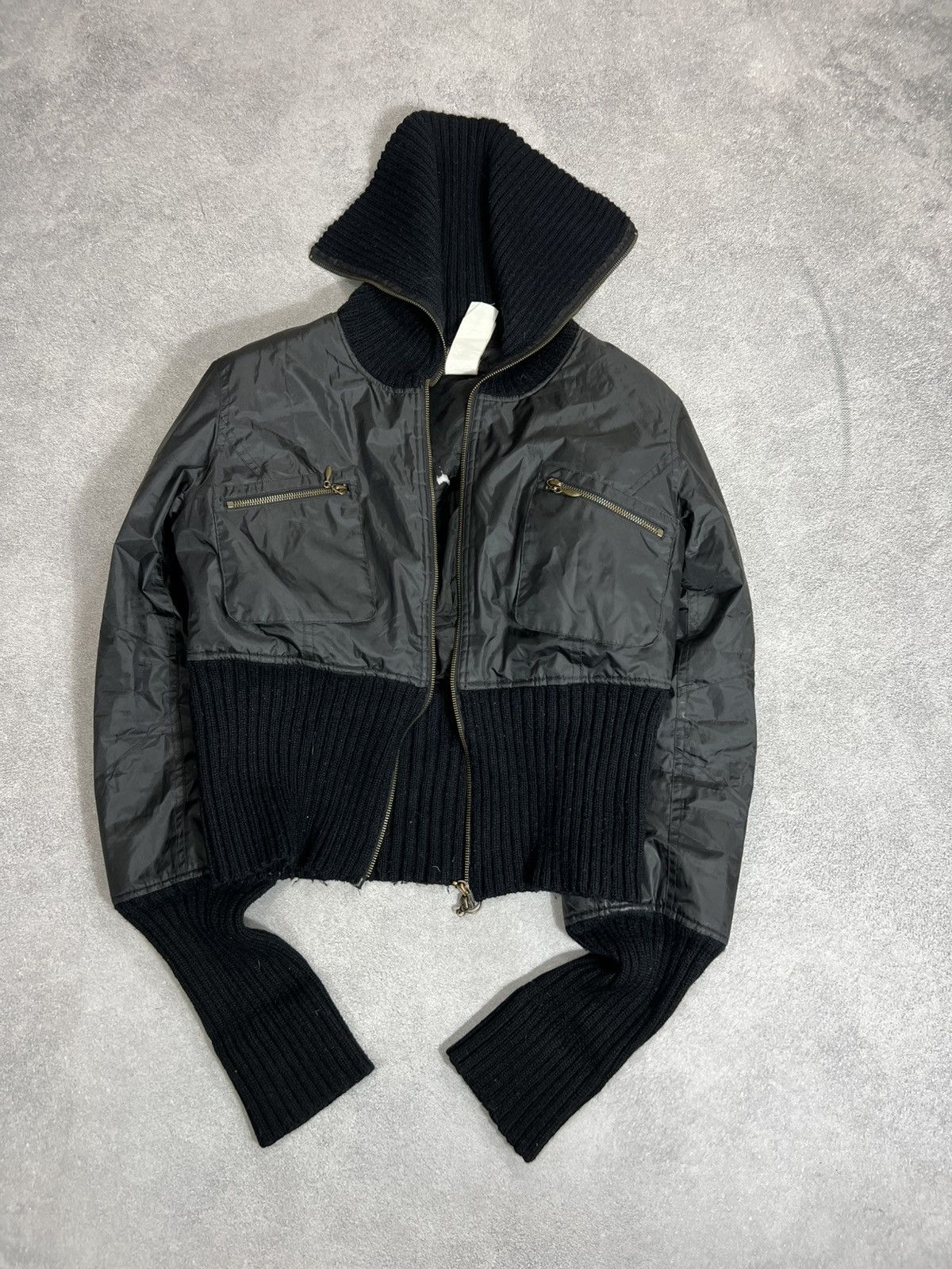 If Six Was Nine VTG If Six Was Nine Style Puffer Bomber Jacket Fur Hood Size US S / EU 44-46 / 1 - 3 Thumbnail