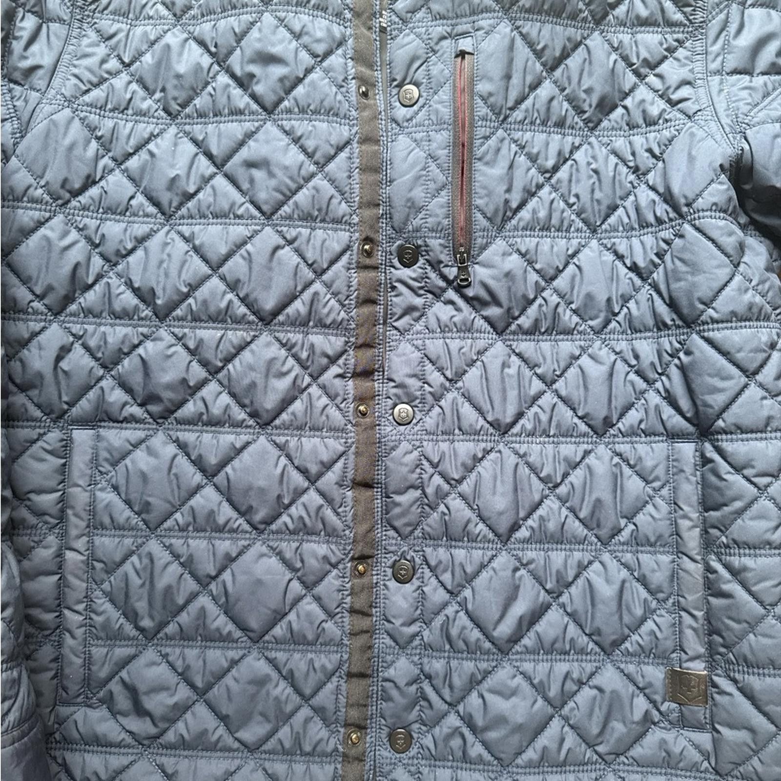 Victorinox Victorinox Men's Quilted Jacket - Navy XL Size US XL / EU 56 / 4 - 8 Thumbnail