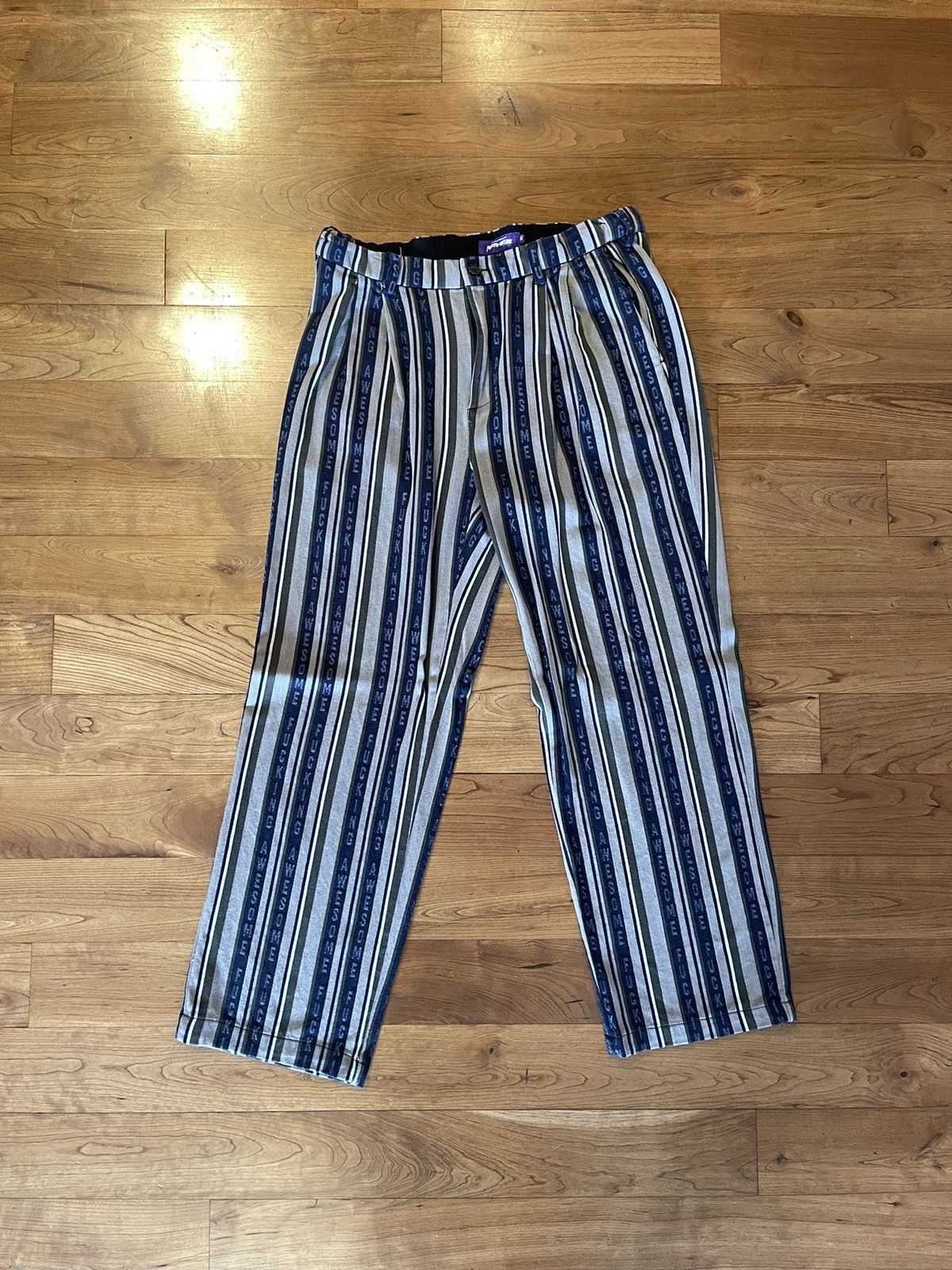 image of Fucking Awesome Tailored Pants in Navy, Men's (Size 36)