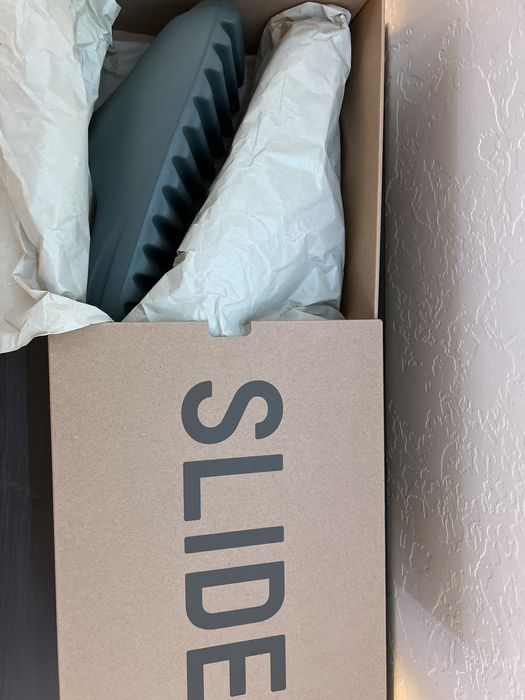 Yeezy Slide Slate Marine 10