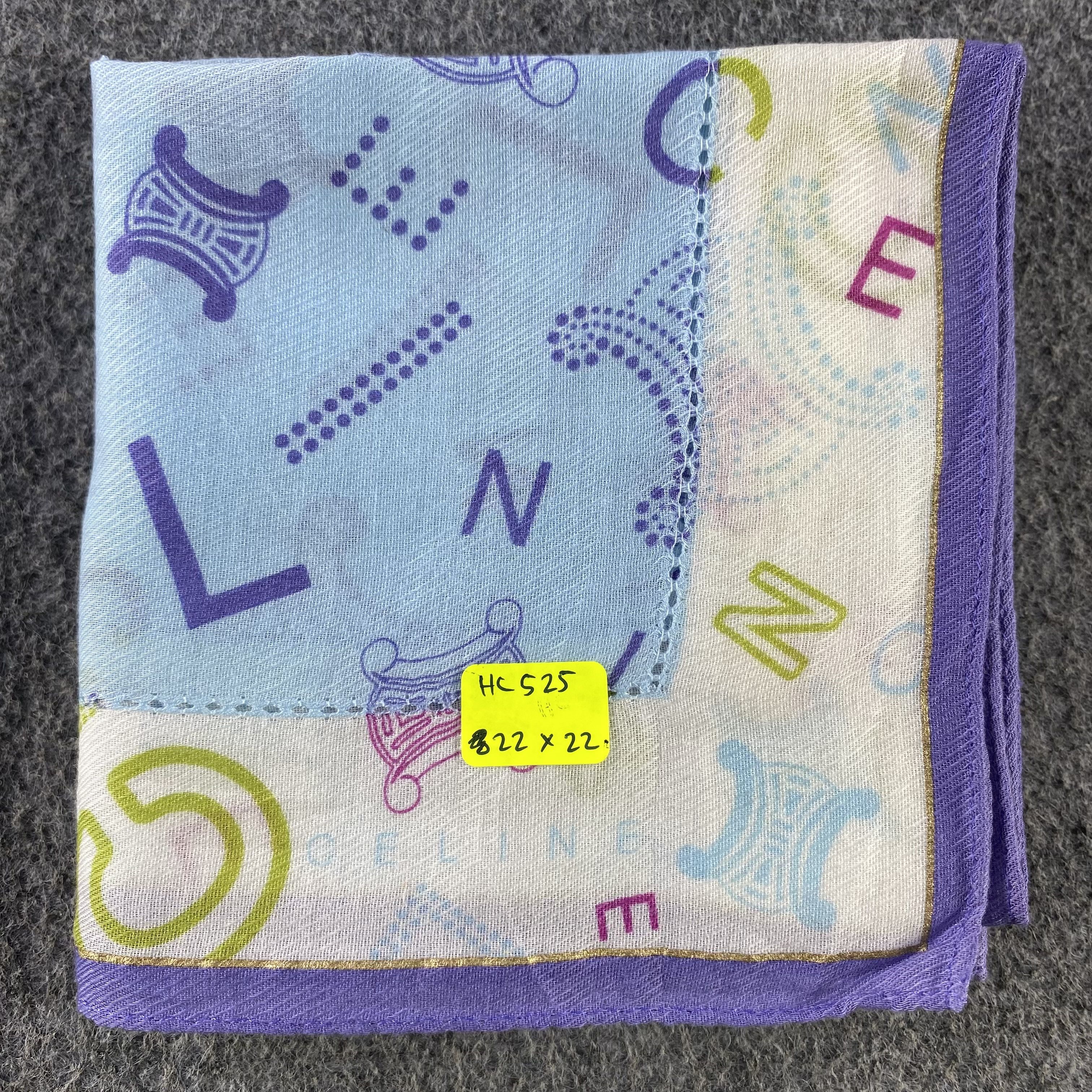 Celine × Vintage Celine Handkerchief/Neckerchief/Bandana HC525 Size ONE SIZE - 5 Thumbnail