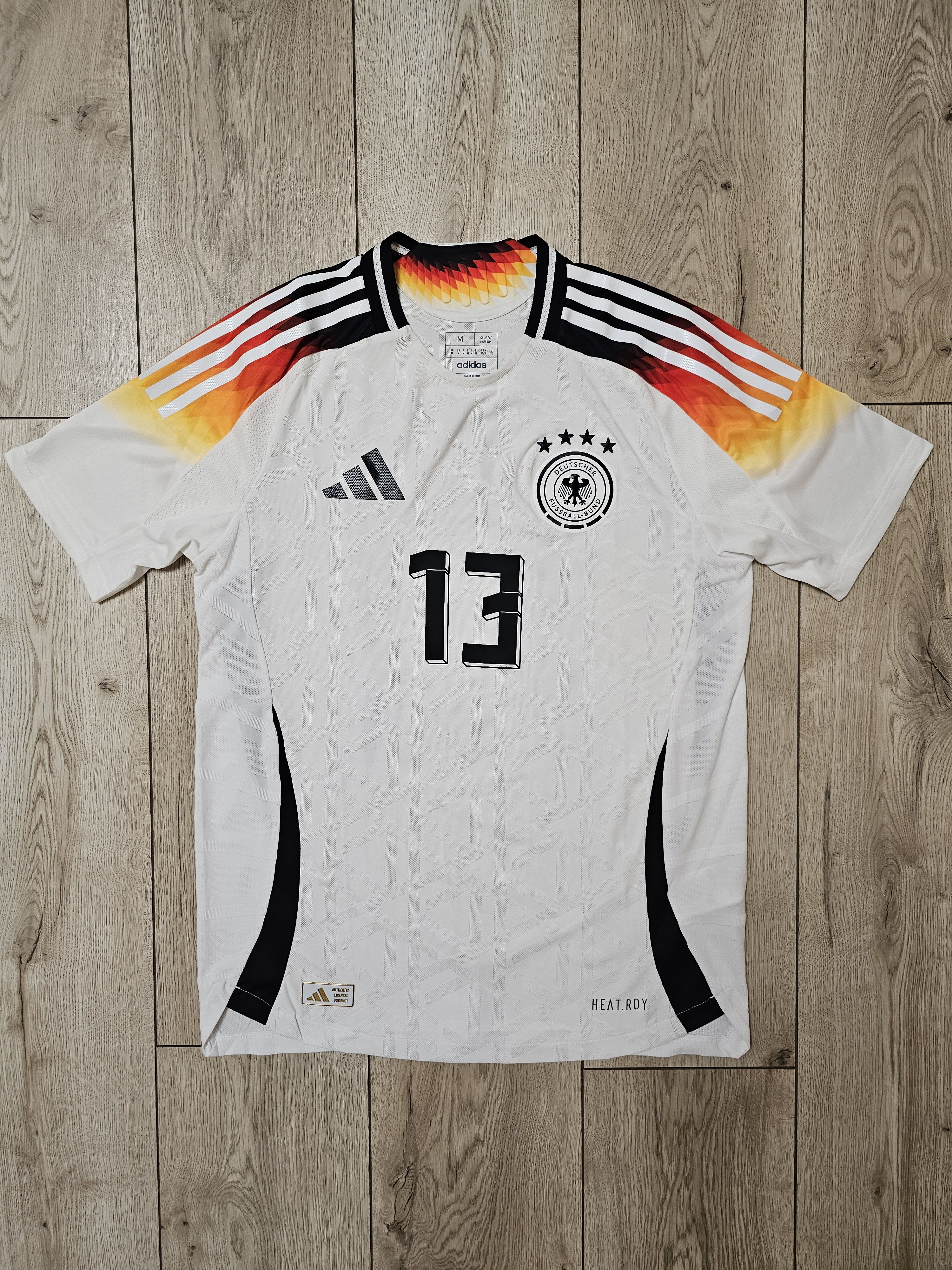 Adidas GERMANY 2024 HOME MULLER PLAYER VERSION FOOTBALL SOCCER Size US M / EU 48-50 / 2 - 2 Thumbnail
