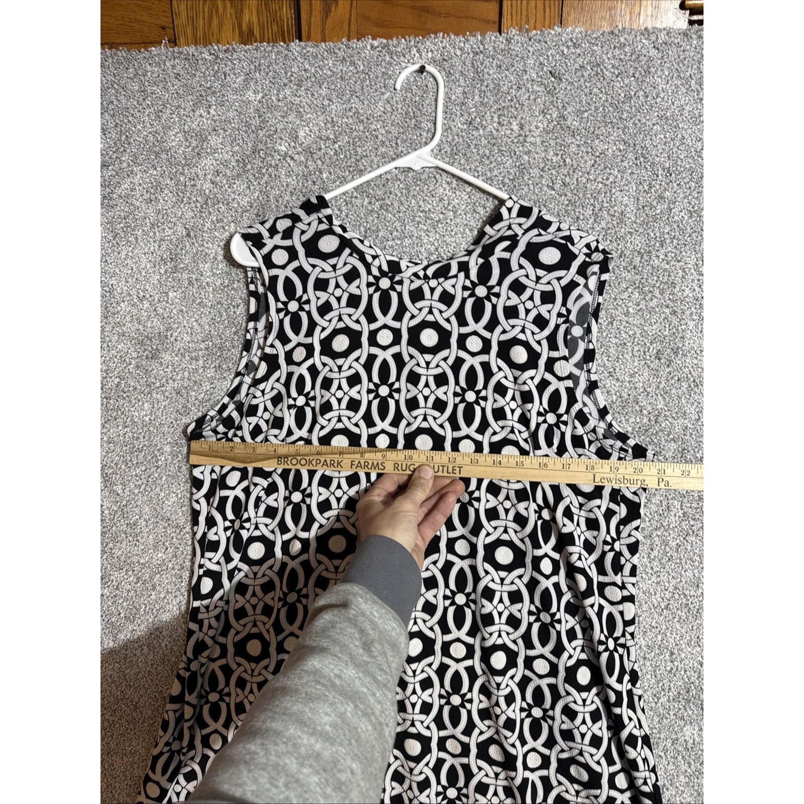 Other Signature By Robbie Bee Dress XL Scarf Neck Retro Y2K Size XL / US 12-14 / IT 48-50 - 3 Thumbnail