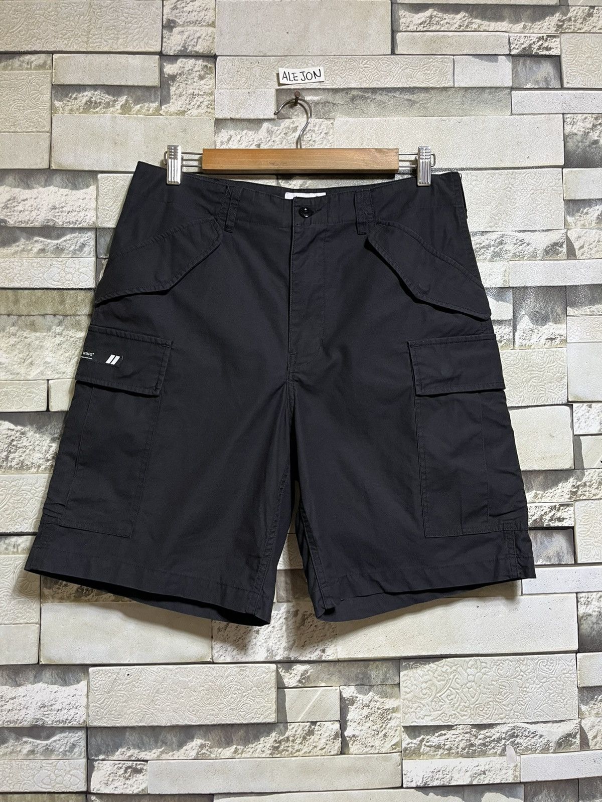 Wtaps WTAPS SS22 BLACK CARGO SHORTS Size US 32 / EU 48 - 4 Thumbnail