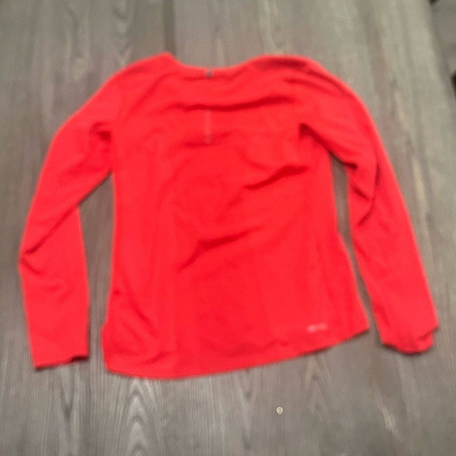 Nike Nike Dri-FIT Scoop Neck Long Sleeve Athletic Shirt Size S Size S / US 4 / IT 40 - 4 Thumbnail