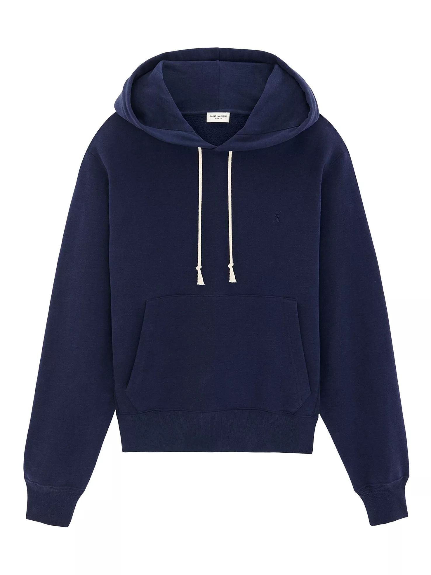 Saint Laurent Paris o1b1hav110425 Cassandre Sweatshirt & Hoodie in Blue Size US XS / EU 42 / 0 - 1 Thumbnail