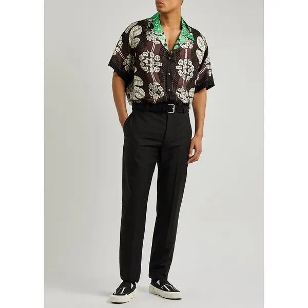 Valentino o1y0525 Patterned Shirt in Multicolor Size US M / EU 48-50 / 2 - 5 Thumbnail