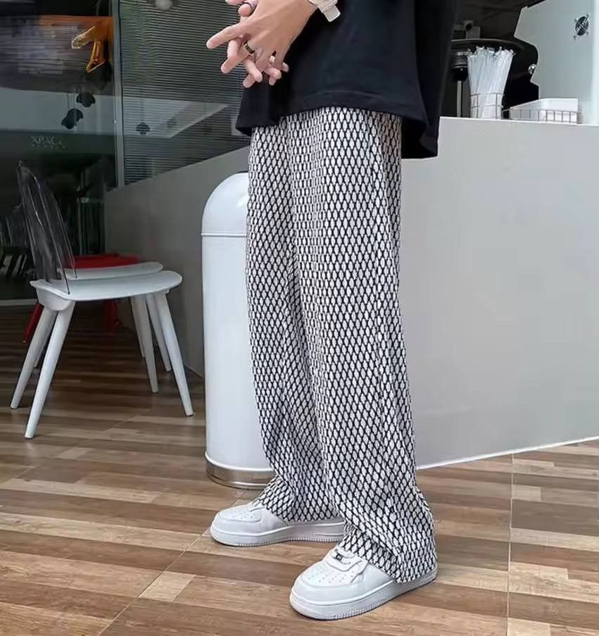 Japanese Brand × Vintage Loose plaid casual pants Size US 36 / EU 52 - 2 Thumbnail