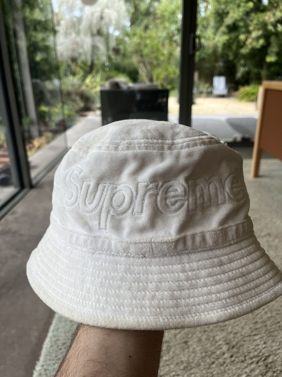 Lacoste × Supreme Supreme x Lacoste Bucket Hat Size ONE SIZE - 2 Thumbnail