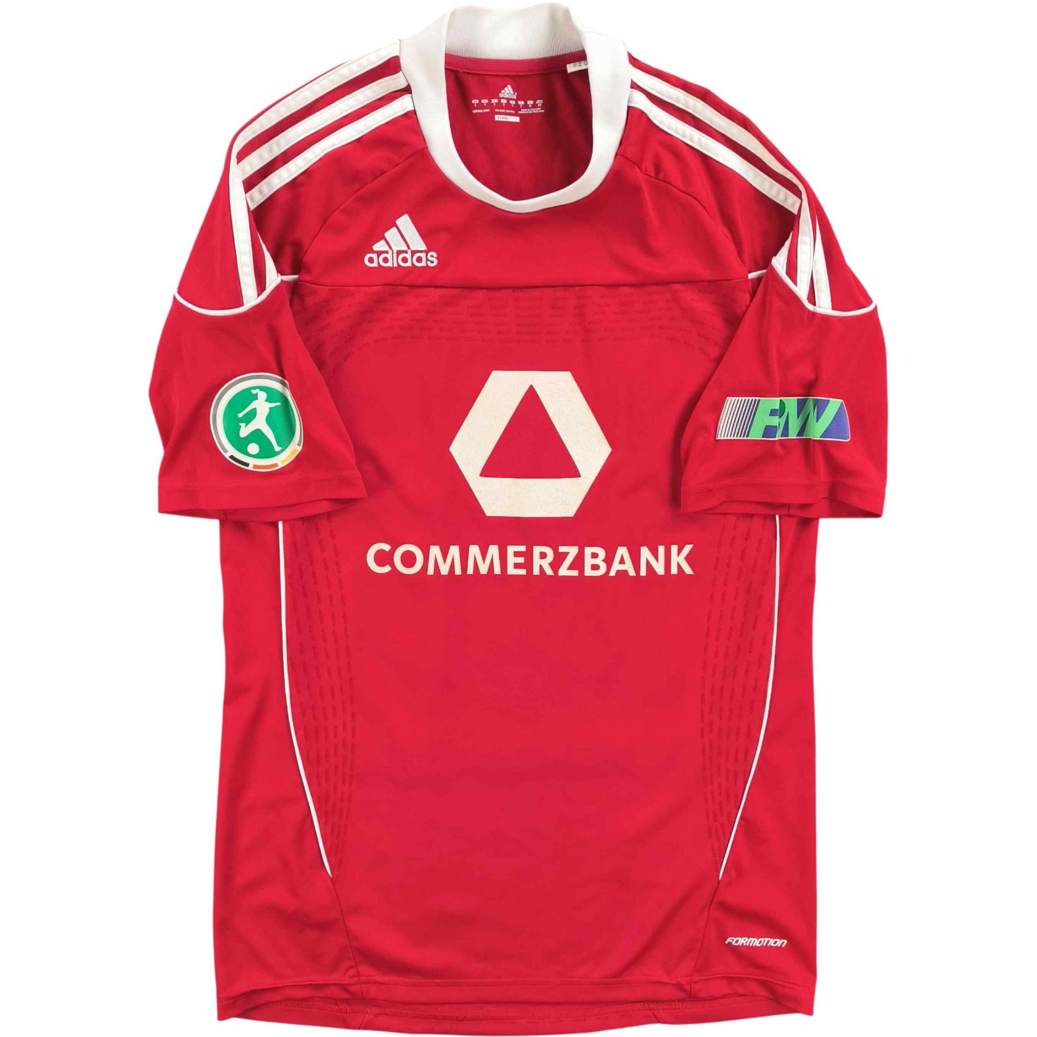 Adidas Frankfurt 2010-11 Adidas home Huth football jersey size S Size US S / EU 44-46 / 1 - 2 Thumbnail