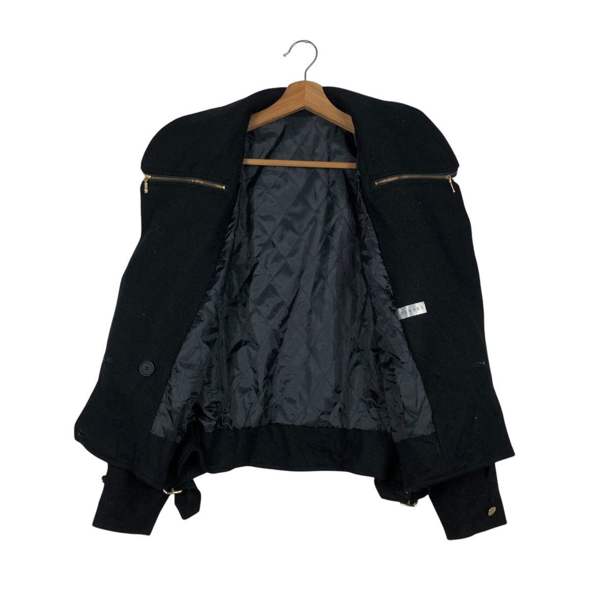 Japanese Brand 🔥VINTAGE BOMBER JACKET DOUBLE COLLAR ELBERT ISSEY MIYAKE Size US M / EU 48-50 / 2 - 15 Thumbnail