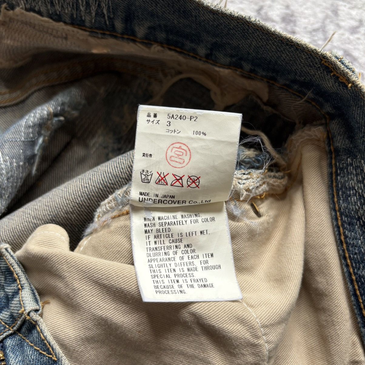 Undercover Undercover AW05 Arts&Crafts 85 Denim Jeans | Size 3 Size US 34 / EU 50 - 15 Thumbnail