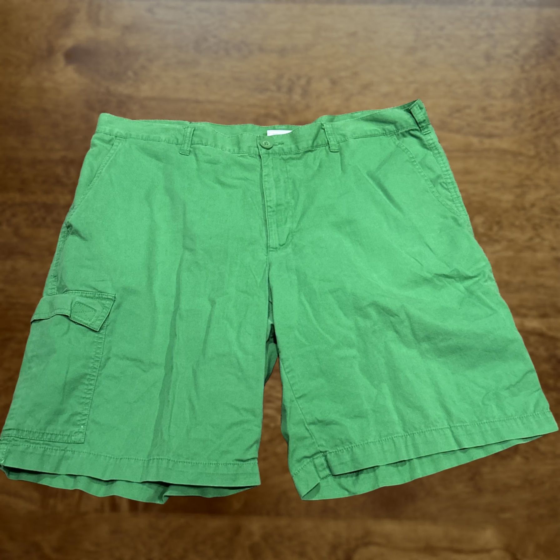 Vintage Columbia Shorts Mens 40 Green Men Size Cotton Cargo B32 Size US 40 / EU 56 - 1 Thumbnail