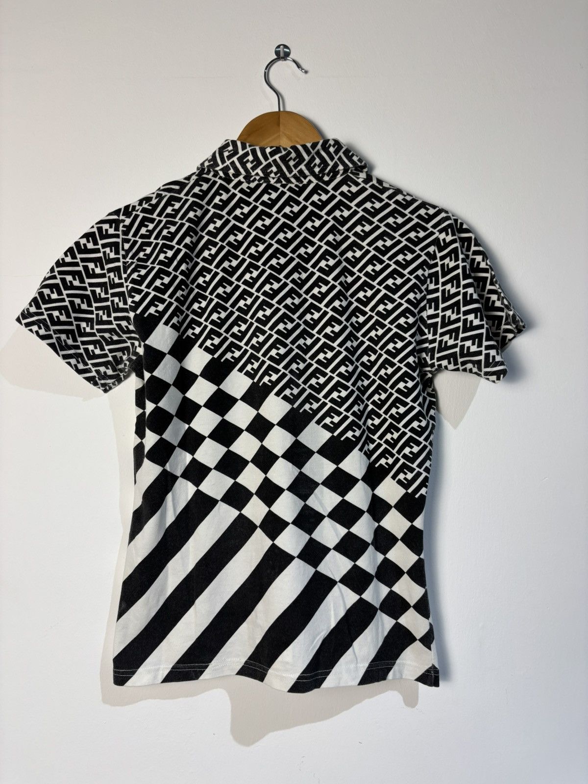 Fendi Fendi Monogram polo tee Size S / US 4 / IT 40 - 2 Thumbnail