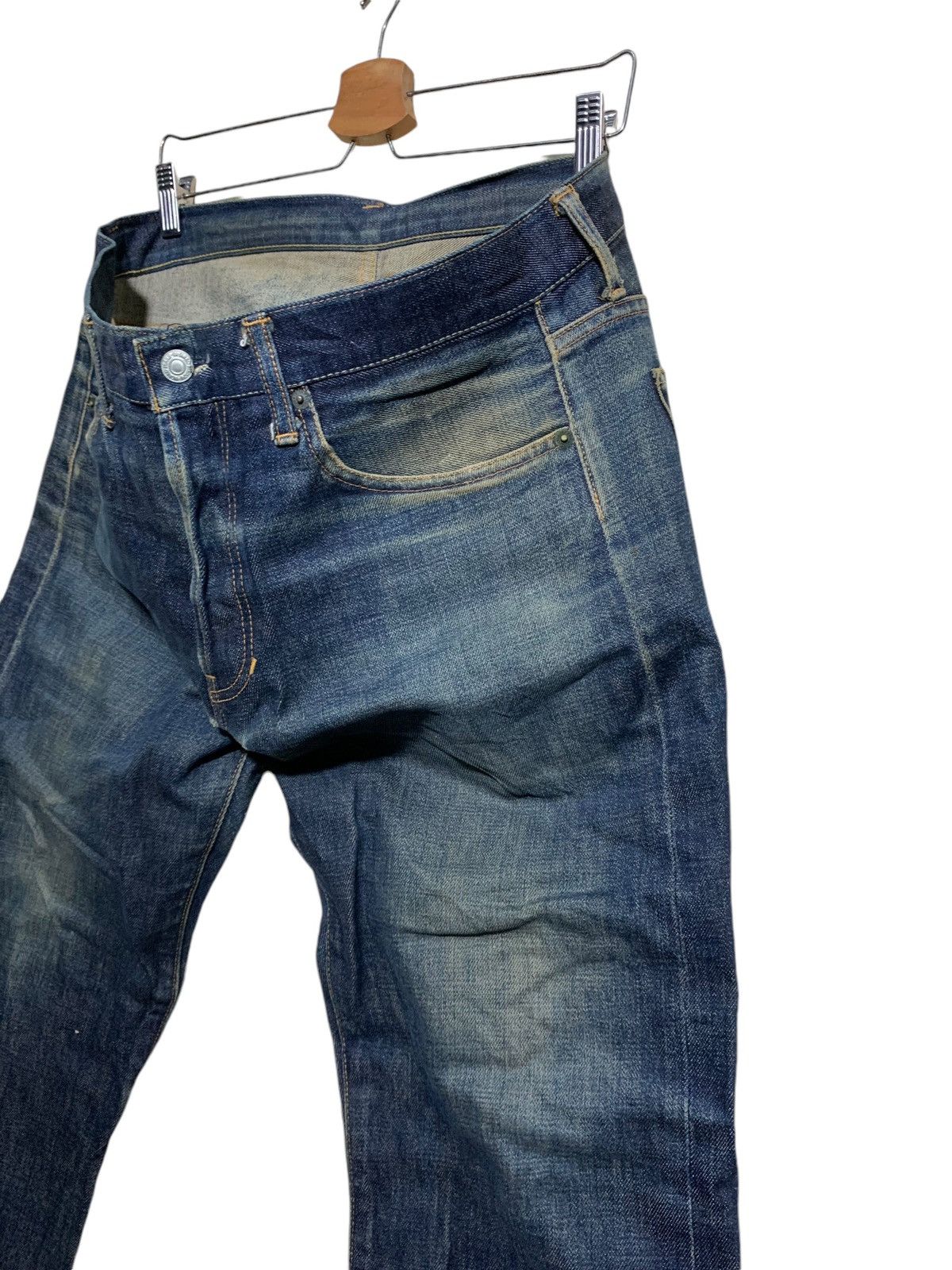 Japanese Brand × Takeo Kikuchi 🔥T.KIKUCHI SELVEDGE DENIM W37 Size US 37 - 5 Thumbnail