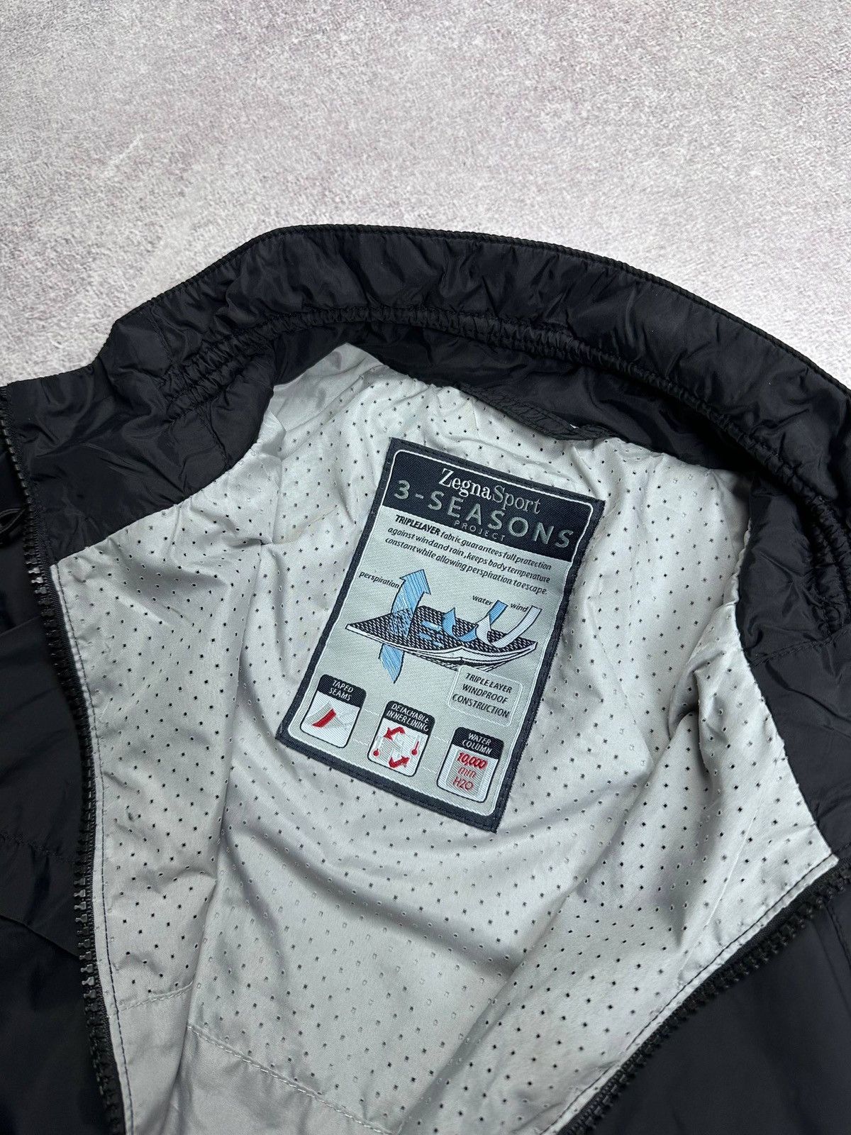 Ermenegildo Zegna Ermenegildo Zegna Sport Nylon Jacket Mens L Size US L / EU 52-54 / 3 - 8 Thumbnail