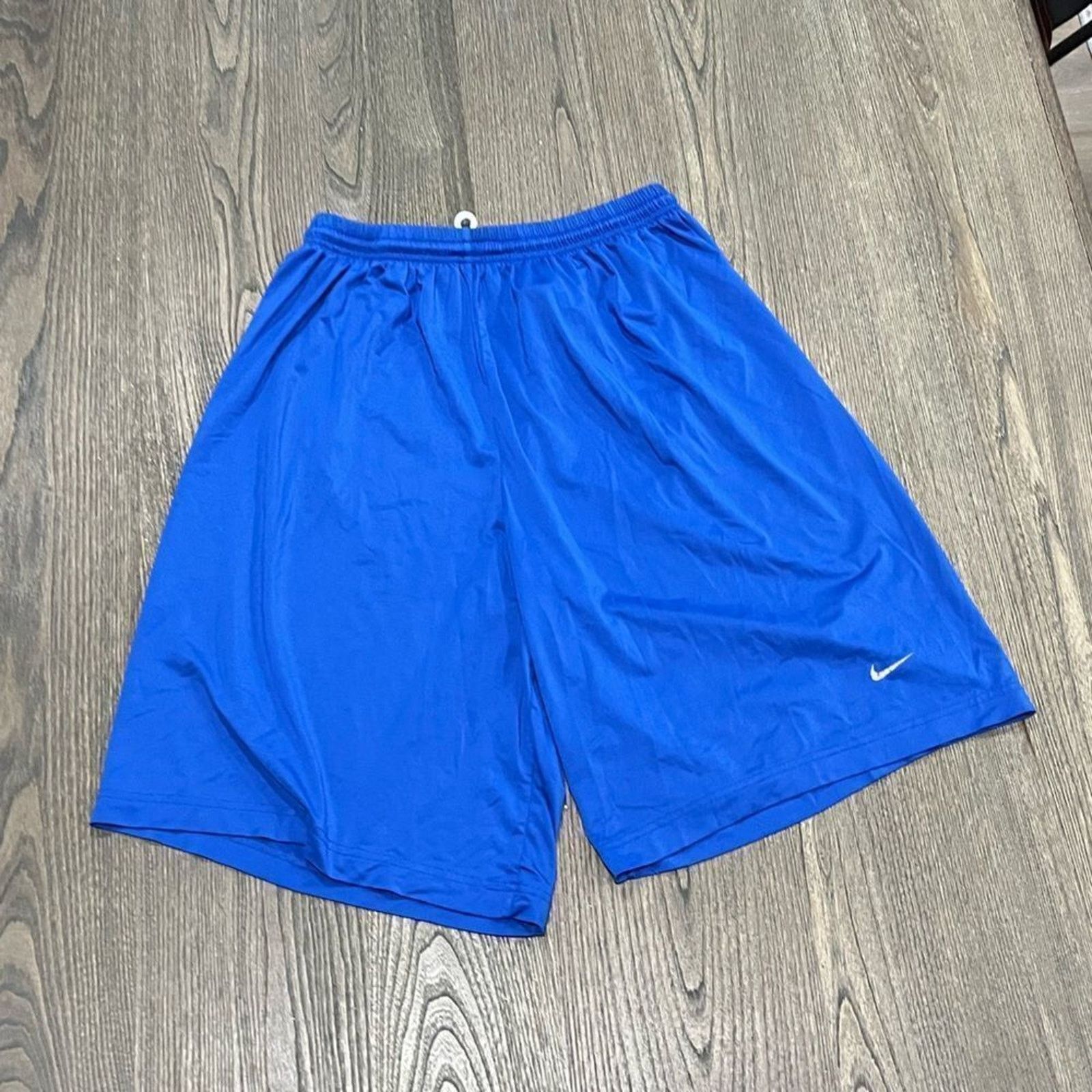 Nike Nike Team Fit-Dry Athletic Basketball Shorts Blue Size M Size US 27 - 1 Thumbnail