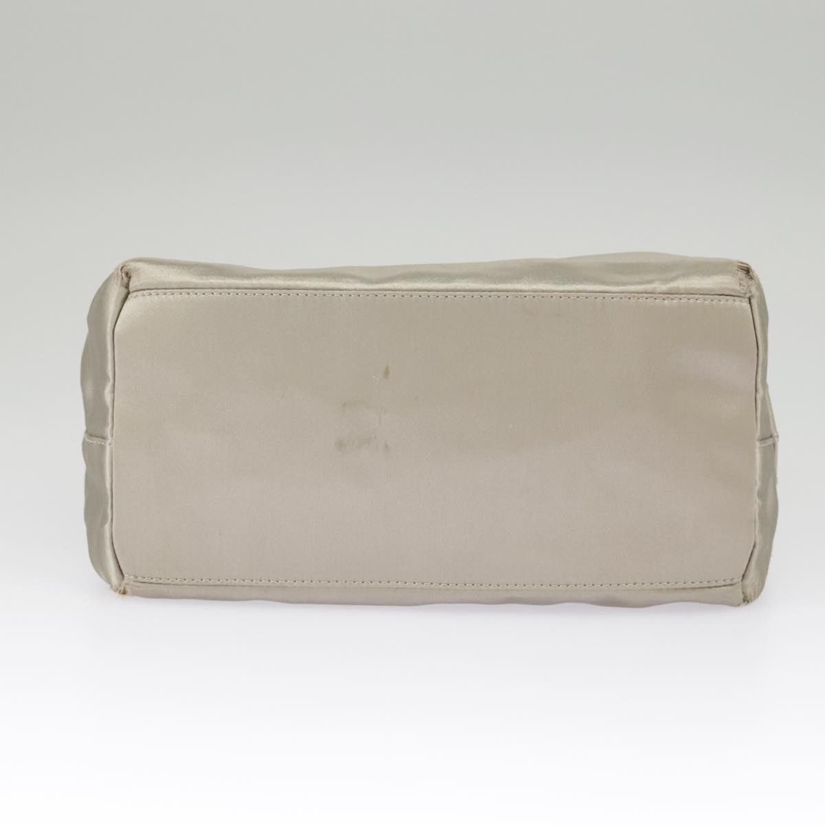 Prada PRADA Tote Bag Satin Plastic Silver Silver Size ONE SIZE - 5 Thumbnail