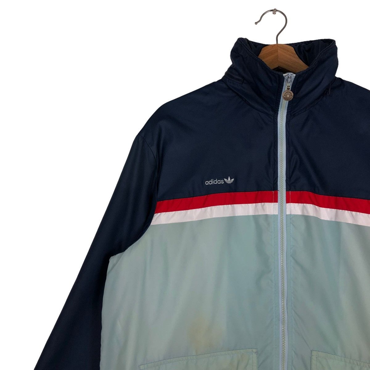 Adidas 🔥Vintage Adidas West Germany Running Jacket Colour Block Size US M / EU 48-50 / 2 - 7 Thumbnail