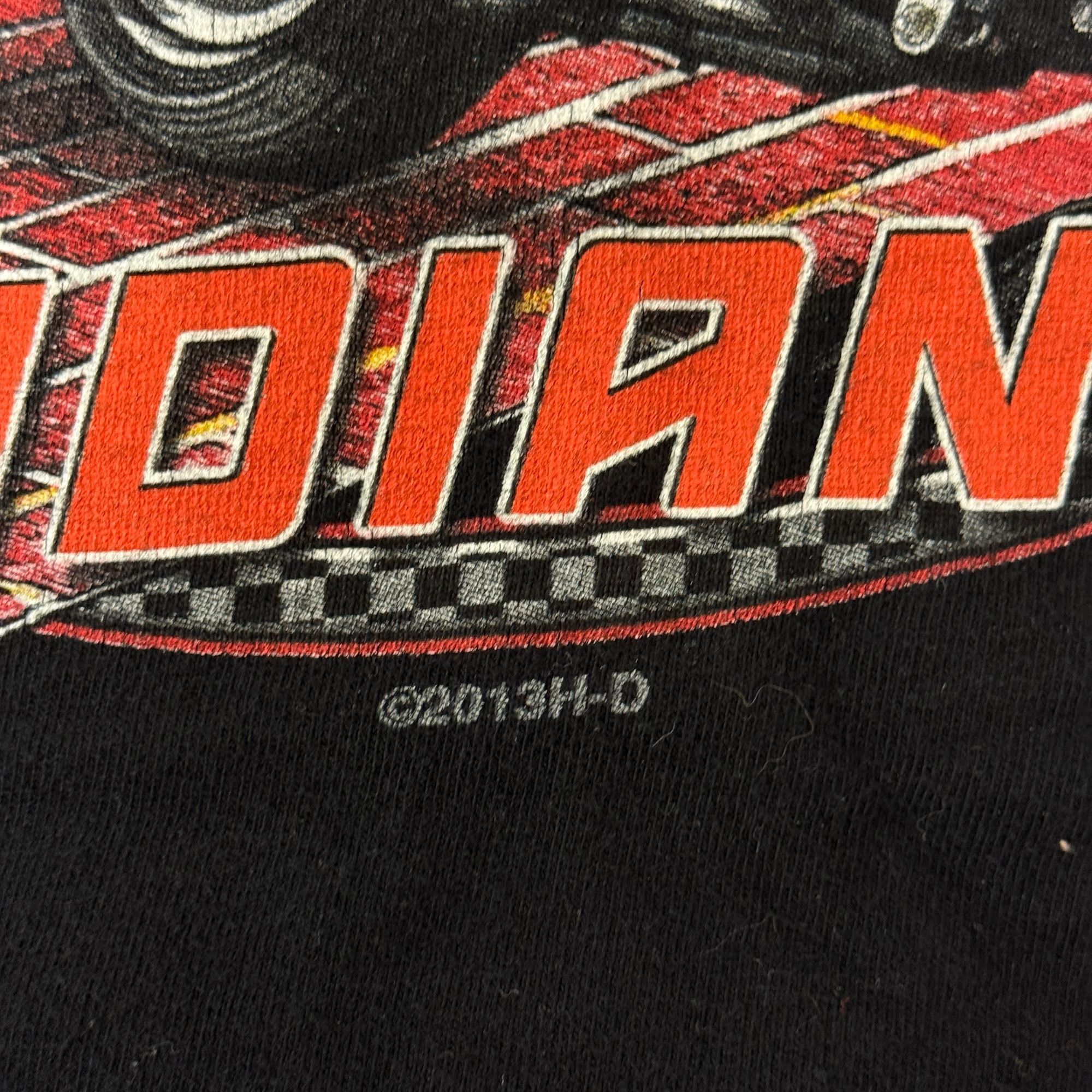 Harley Davidson HD SOARING EAGLE INDIANA RACE CAR Motorcycle Biker T Shirt Size US XXL / EU 58 / 5 - 9 Thumbnail