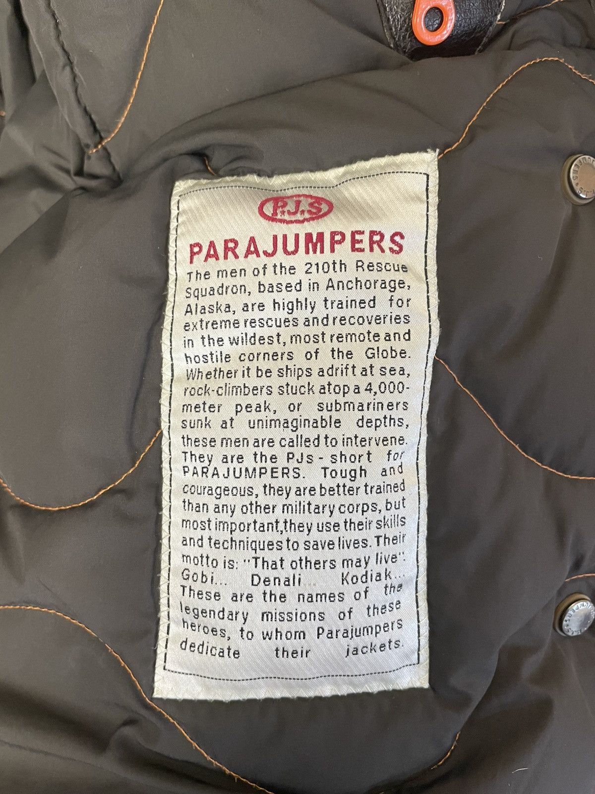 Parajumpers Parajumpers Masterpiece Series Slim Winter Jacket M Size Size US M / EU 48-50 / 2 - 18 Thumbnail