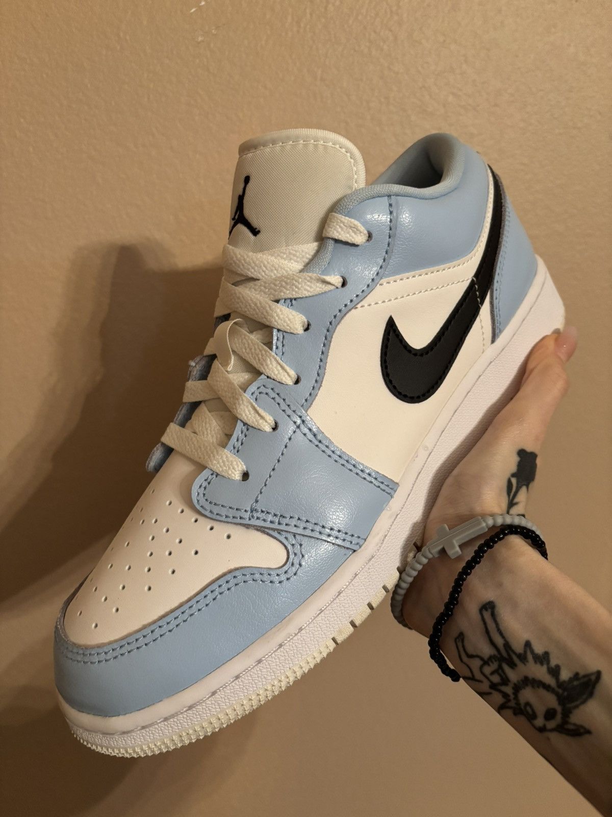Jordan Brand × Nike × Vintage Air Jordan 1 Low GS ‘Ice Blue’ Size US 6.5 / EU 39-40 - 1 Thumbnail