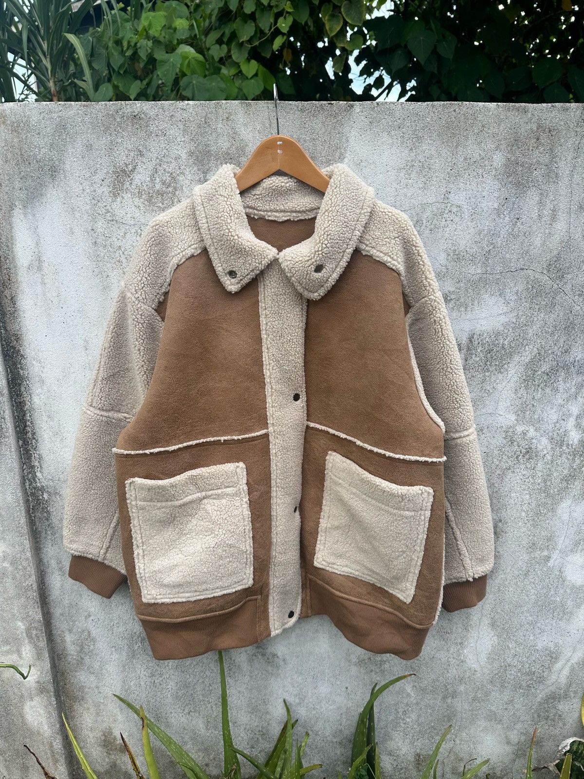 Japanese Brand Freak’s store shearling Reversible jacket Size US L / EU 52-54 / 3 - 1 Thumbnail