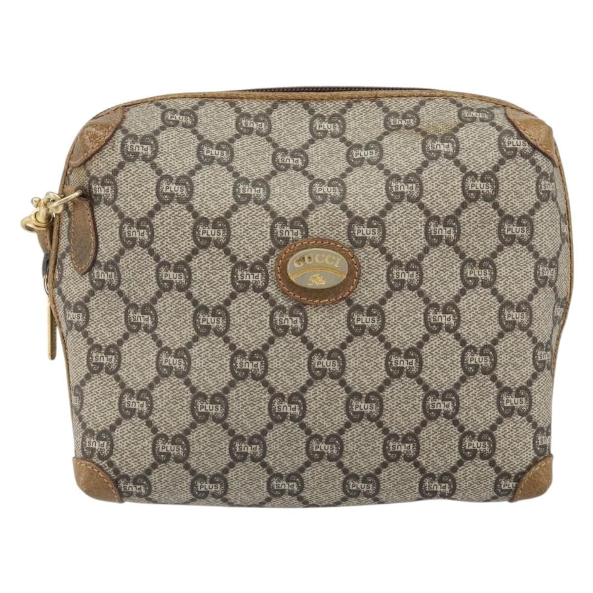 Gucci Gucci GG Plus Shoulder Bag Beige Size ONE SIZE - 1 Thumbnail