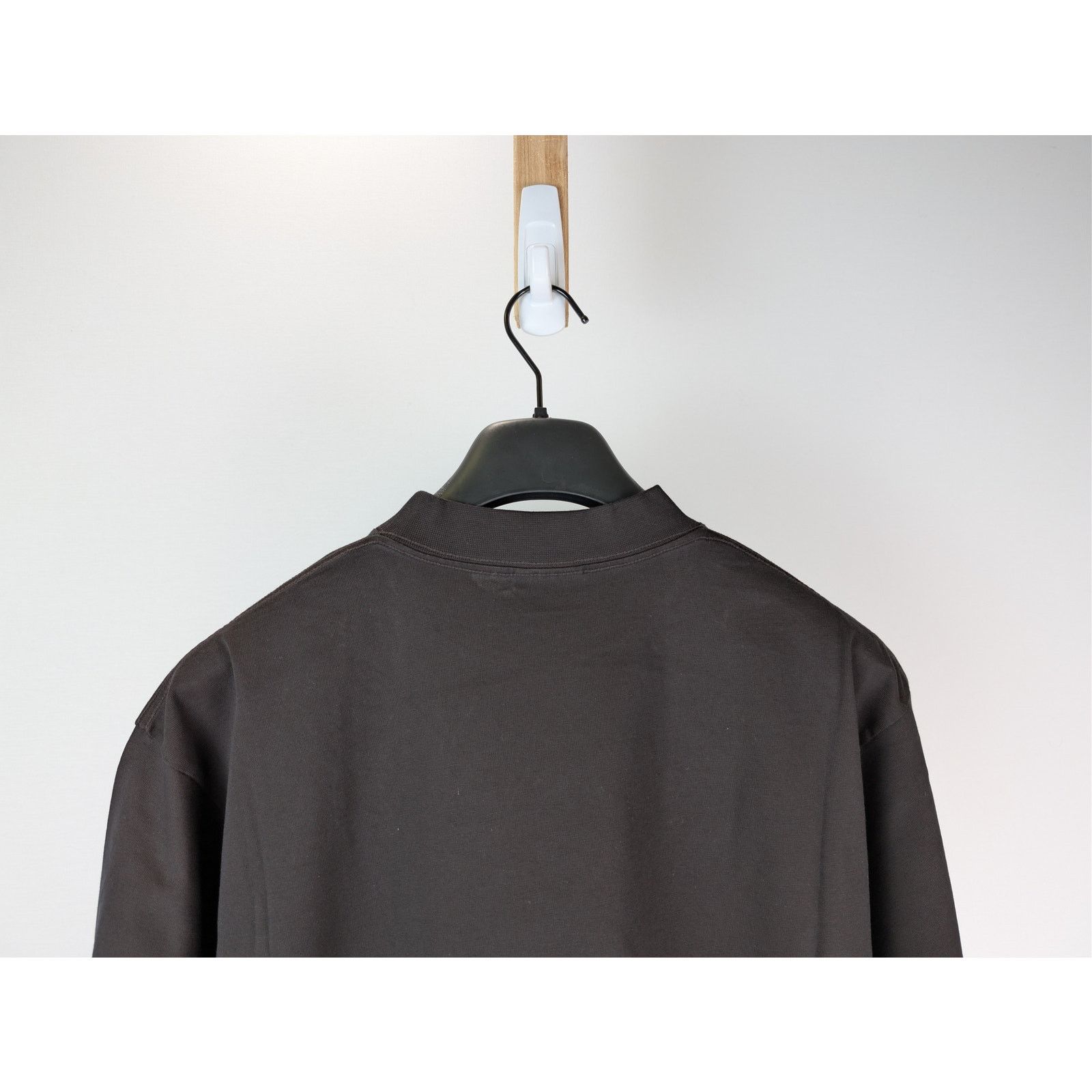 Balenciaga o1rshd1 Beverly Hills Vintage Jersey T-Shirt in Washed Black Size US M / EU 48-50 / 2 - 11 Thumbnail
