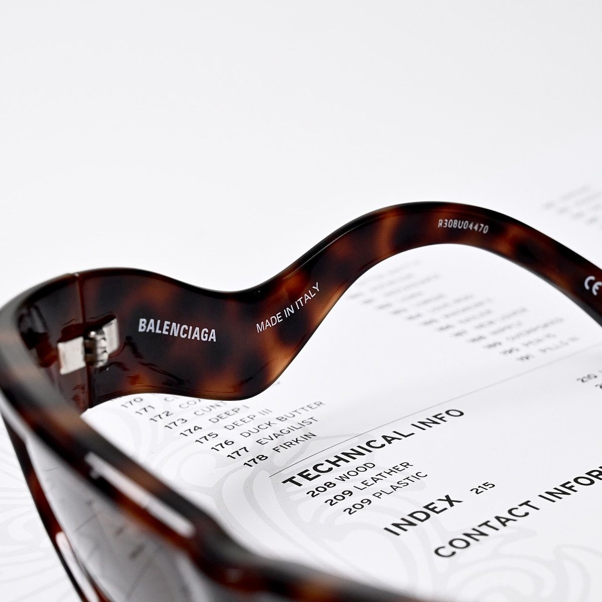 Balenciaga BALENCIAGA BB0320S SUNGLASSES Size ONE SIZE - 5 Thumbnail