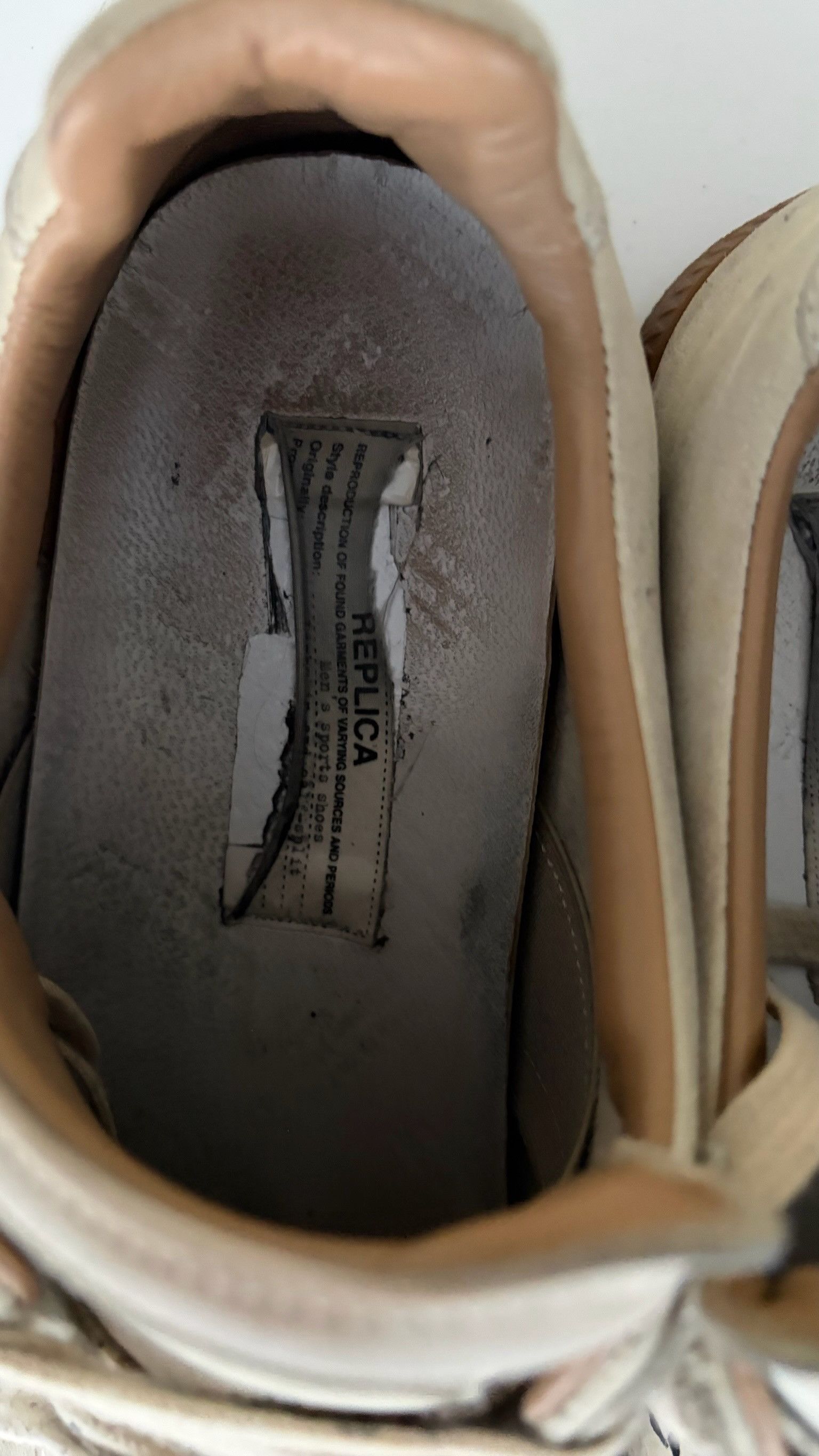 Maison Margiela Paint Splatter Replica Sneakers Size US 10 / EU 43 - 2 Thumbnail