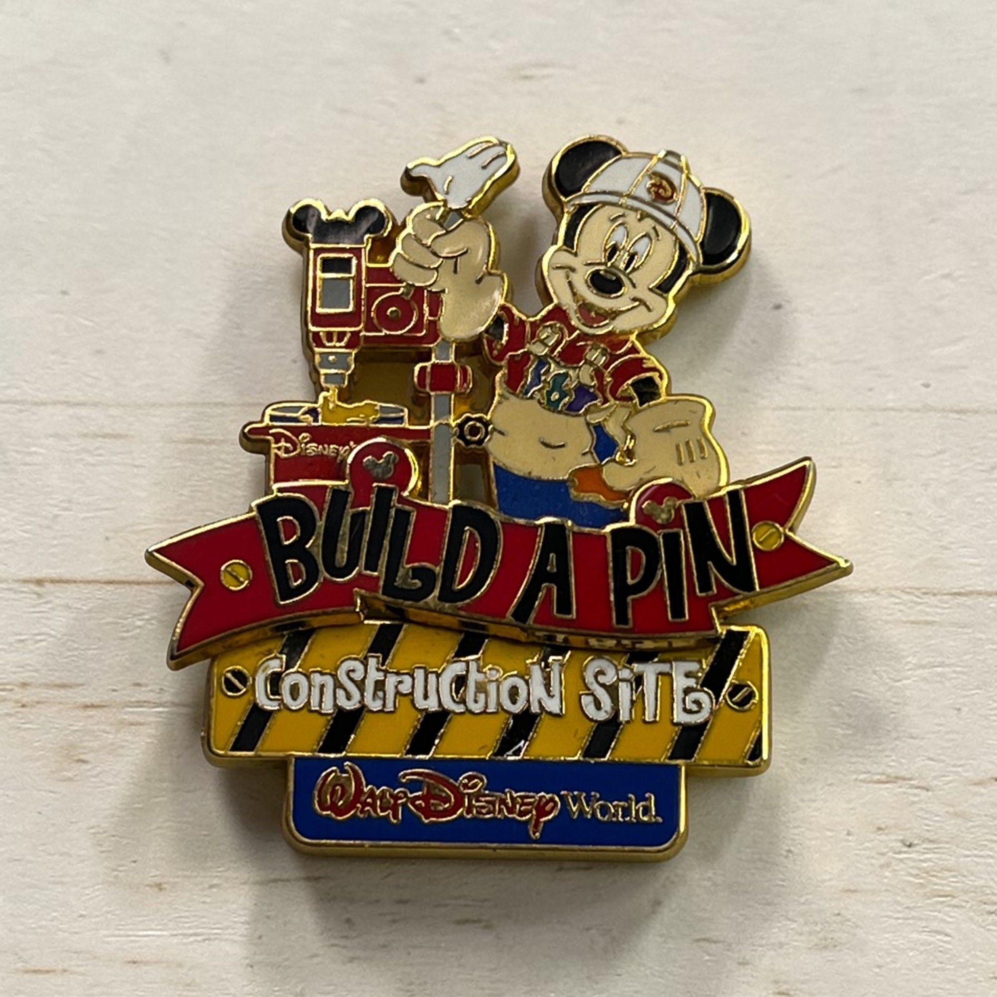 Disney Disney Pin Mickey Mouse - Construction Site - Build A Pin Fr Size ONE SIZE - 1 Thumbnail