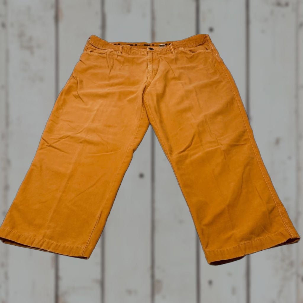 Orvis VINTAGE Orvis Chino Pants Mens 40 Brown Canvas Cotton Outdoors 7450 Size US 40 / EU 56 - 1 Thumbnail